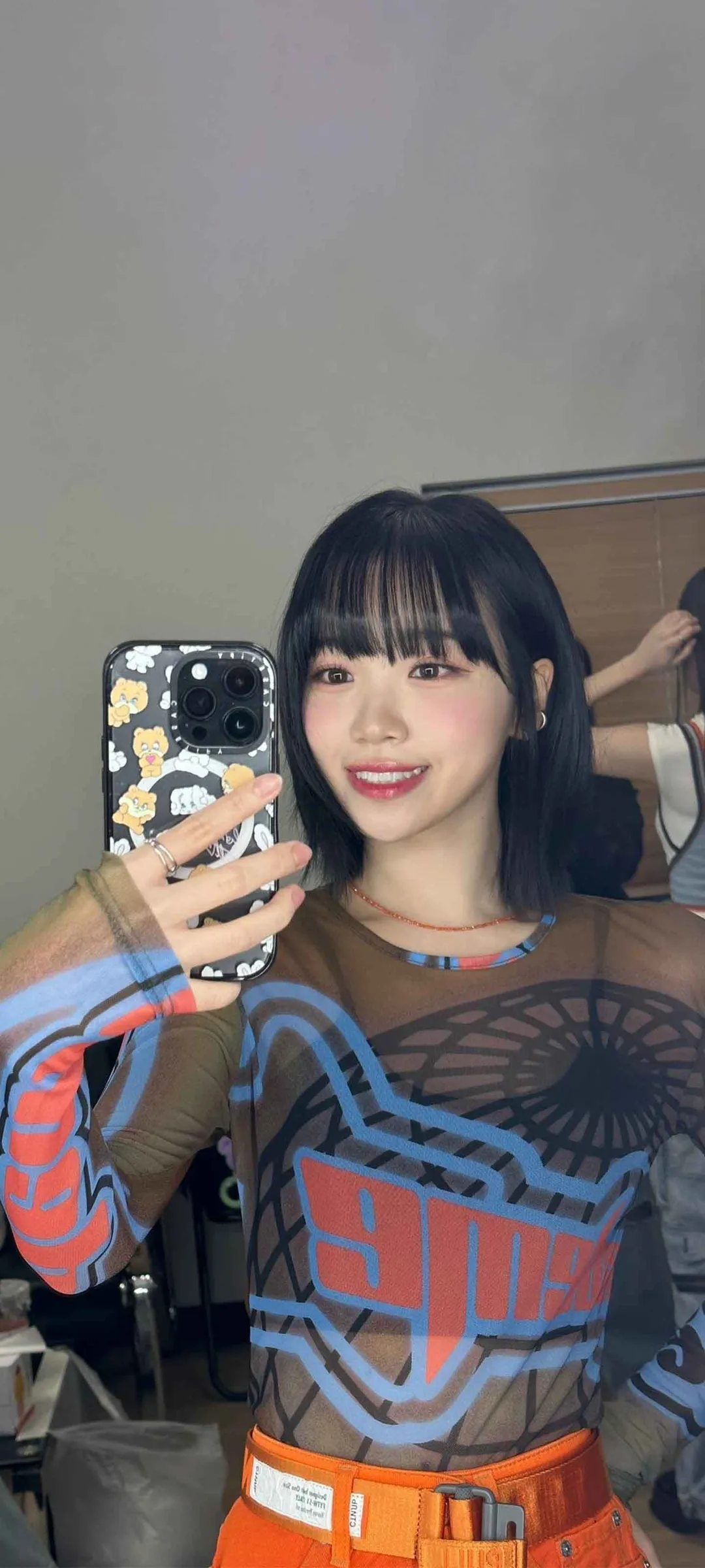 Wallpaper layar kunci hp Kim Chae-won 4K HD download — IZ*ONE, LE SSERAFIM