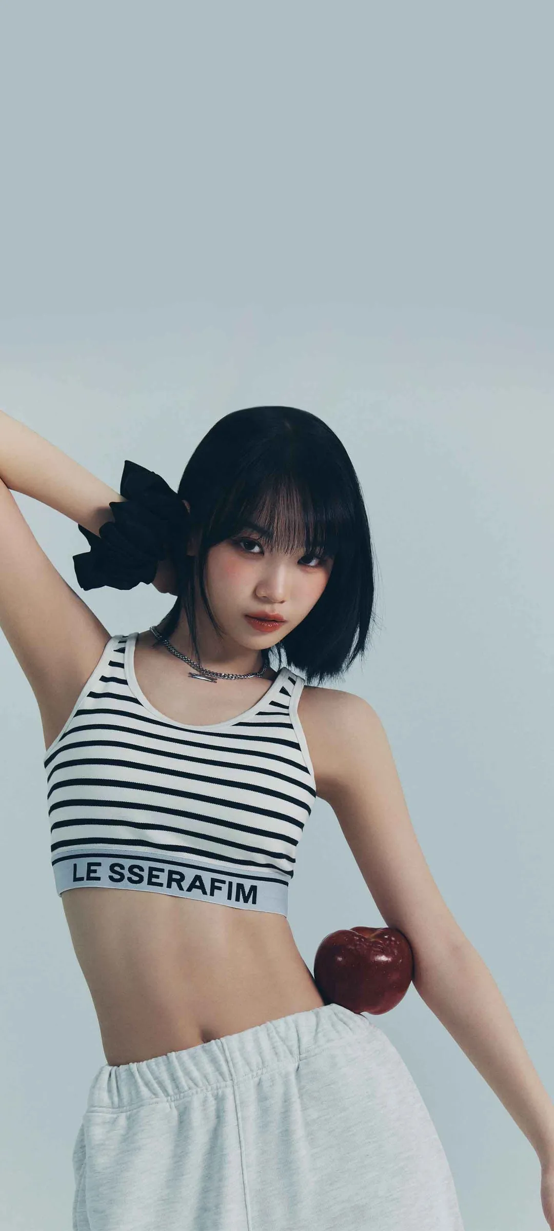 Wallpaper layar kunci hp Kim Chae-won UNFORGIVEN 4K HD download — IZ*ONE, LE SSERAFIM