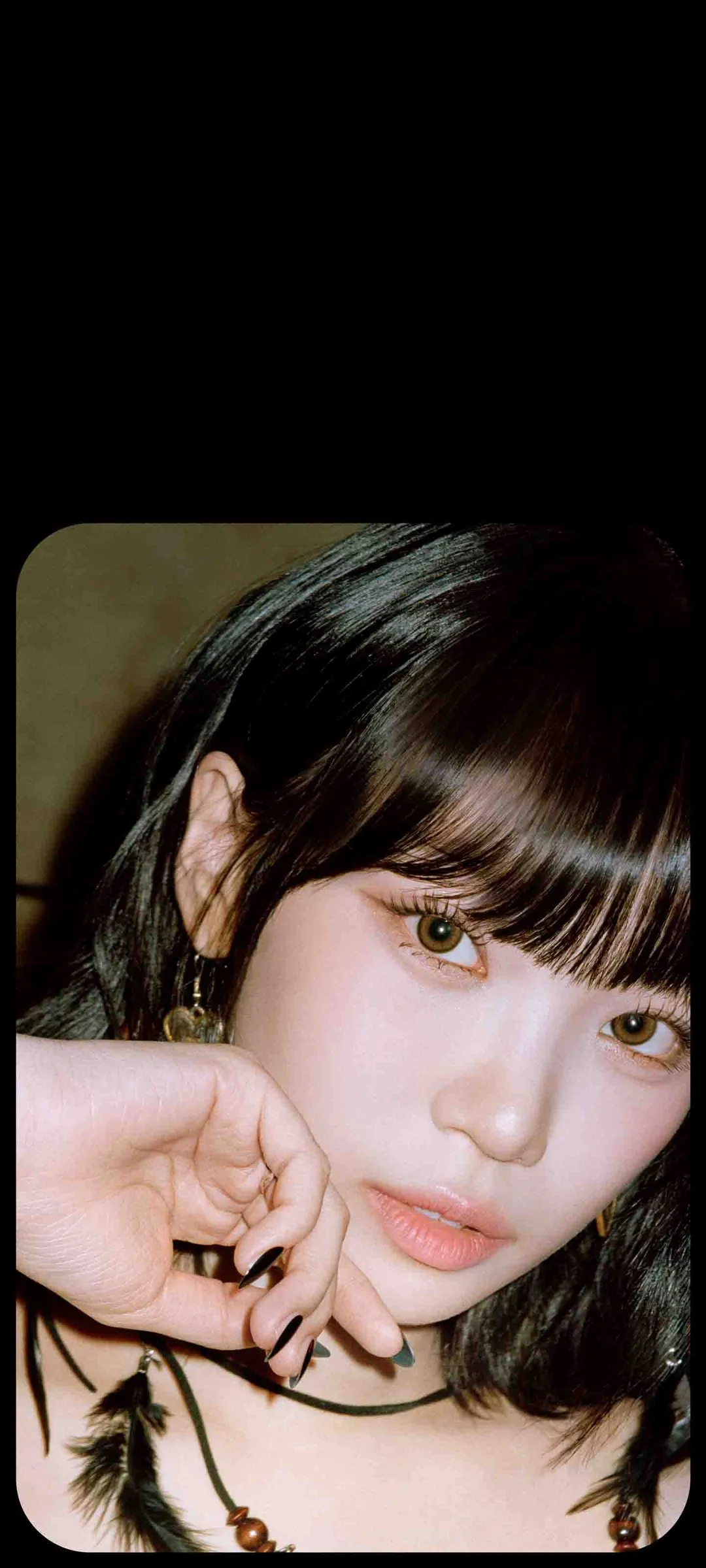 Wallpaper layar kunci hp Kim Chae-won 4K HD download — IZ*ONE, LE SSERAFIM
