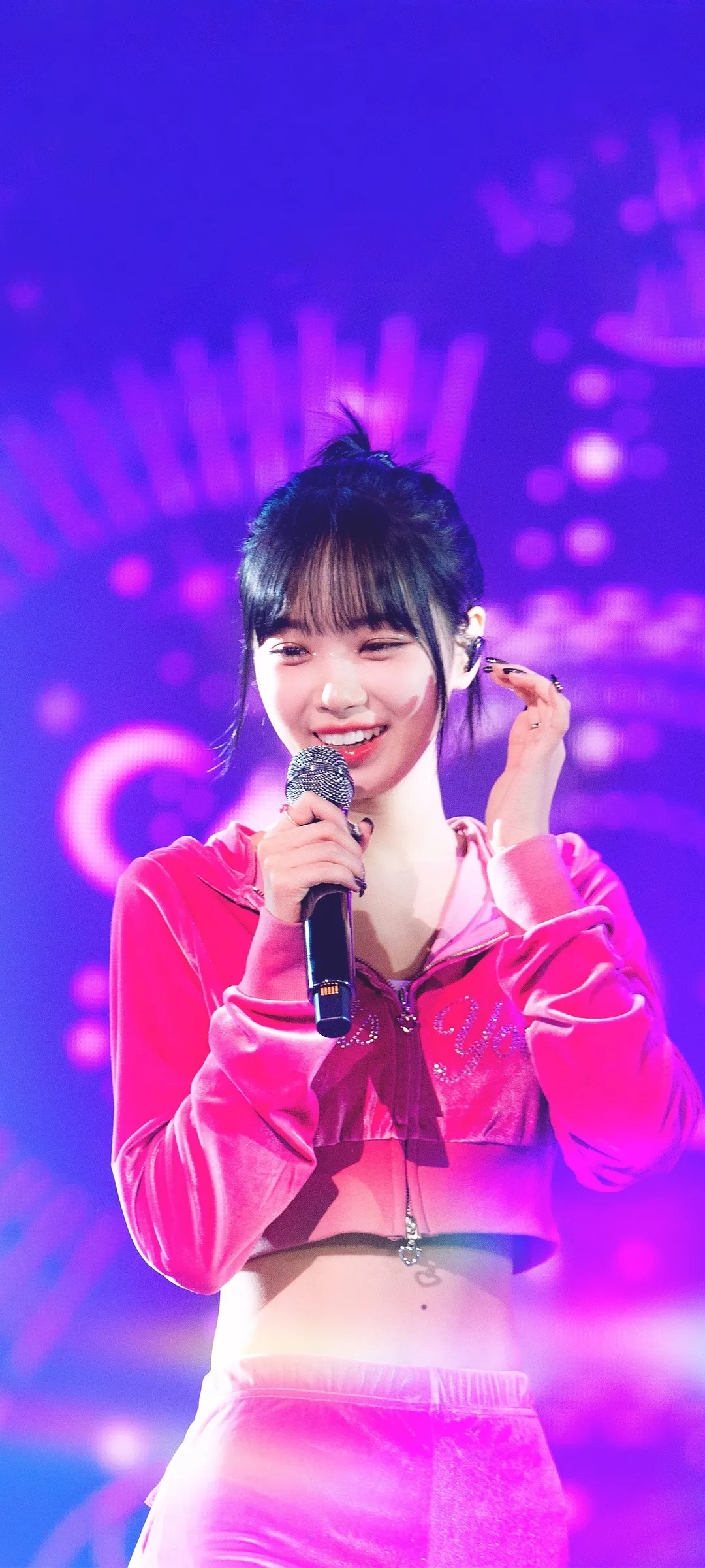 Wallpaper layar kunci hp Kim Chae-won 4K HD download — IZ*ONE, LE SSERAFIM