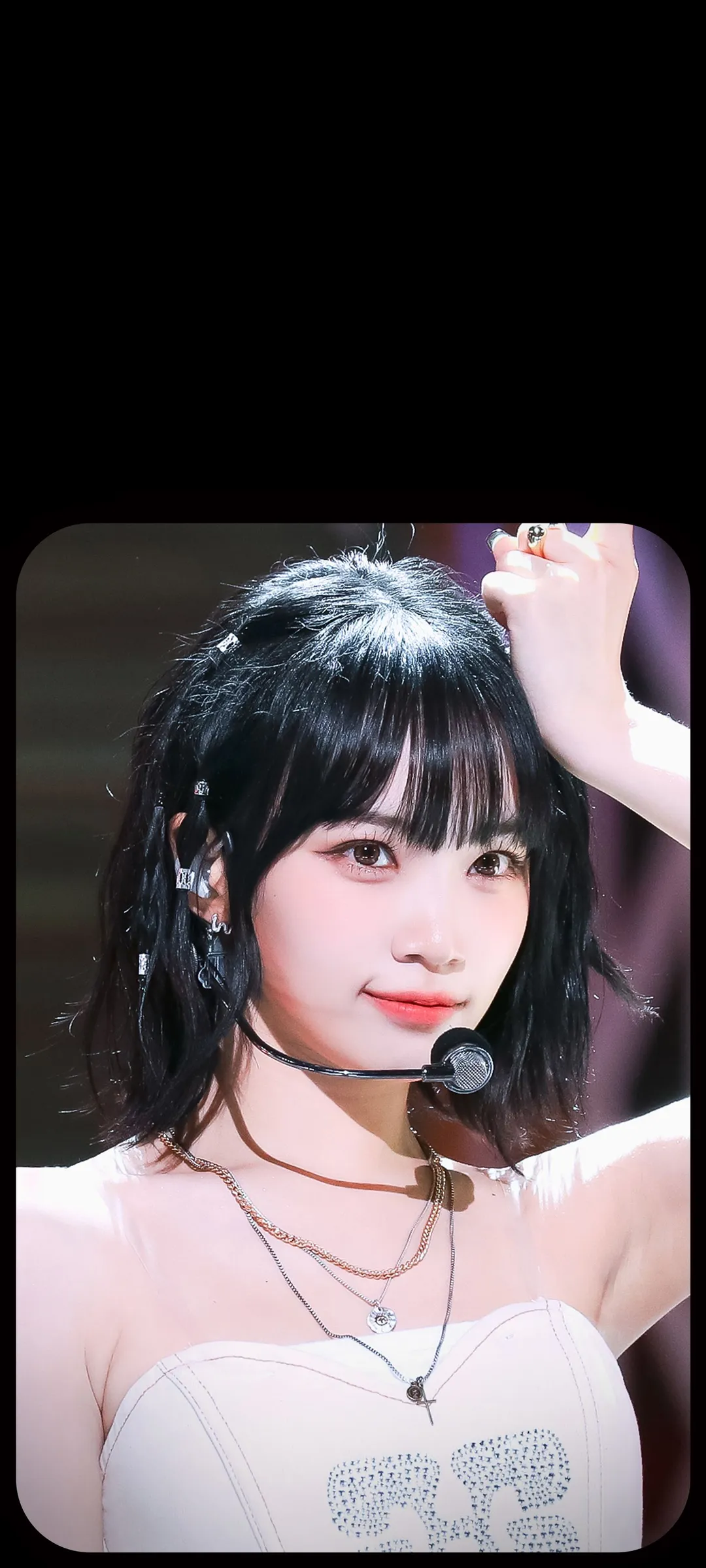 Wallpaper layar kunci hp Kim Chae-won 4K HD download — IZ*ONE, LE SSERAFIM
