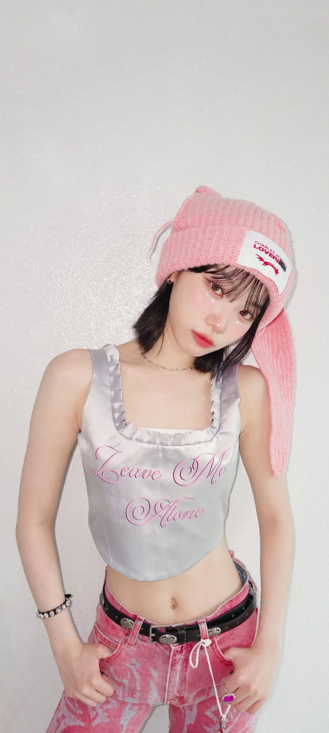 Wallpaper layar kunci hp Kim Chae-won 4K HD download — IZ*ONE, LE SSERAFIM