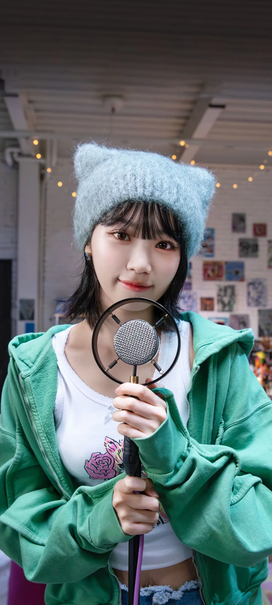 Wallpaper layar kunci hp Kim Chae-won 4K HD download — IZ*ONE, LE SSERAFIM