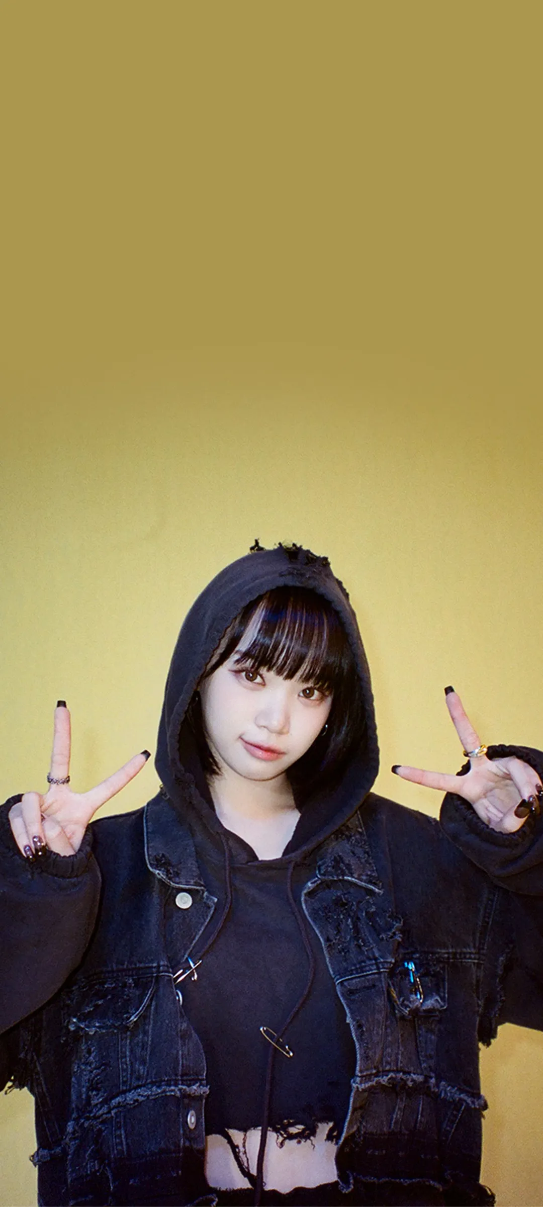 Wallpaper layar kunci hp Kim Chae-won 4K HD download — IZ*ONE, LE SSERAFIM
