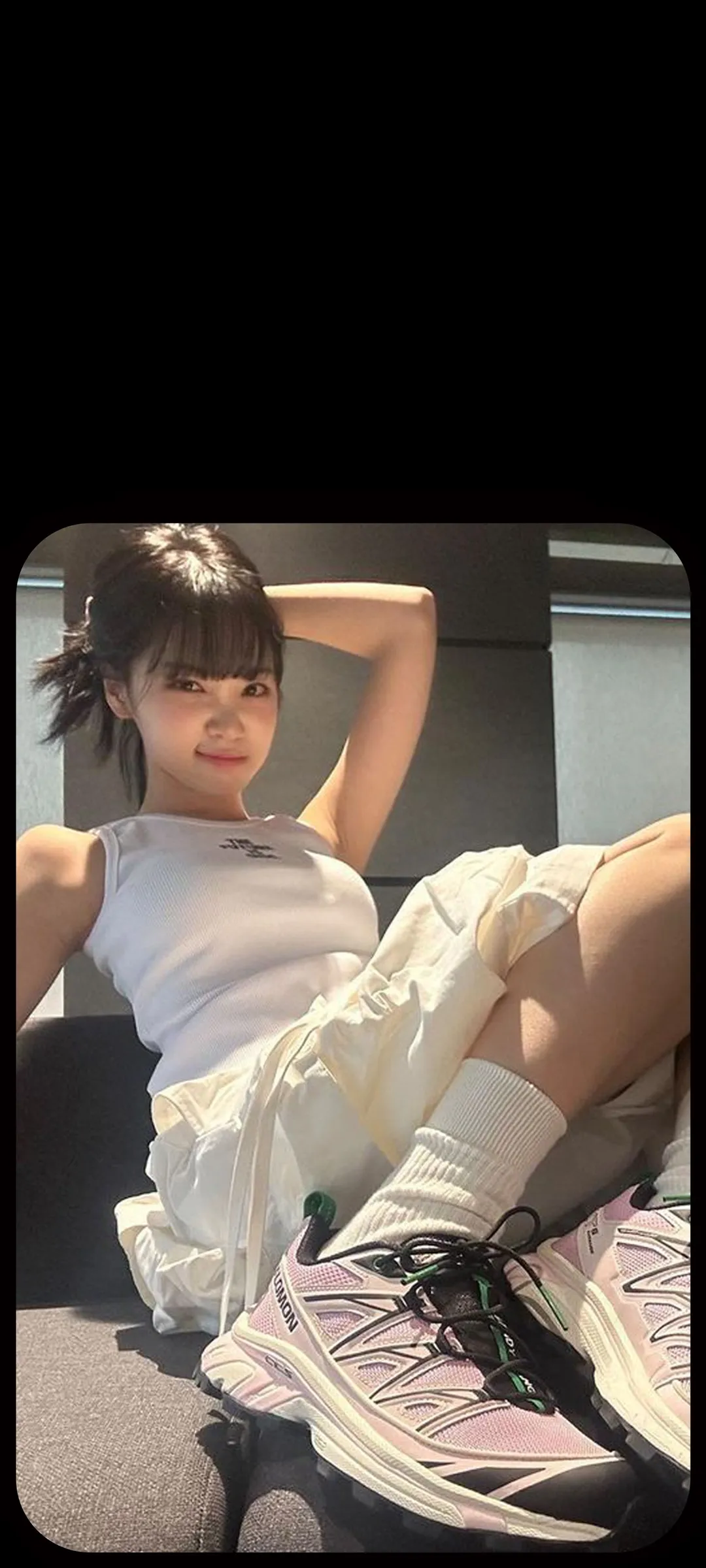 Wallpaper layar kunci hp Kim Chae-won 4K HD download — IZ*ONE, LE SSERAFIM