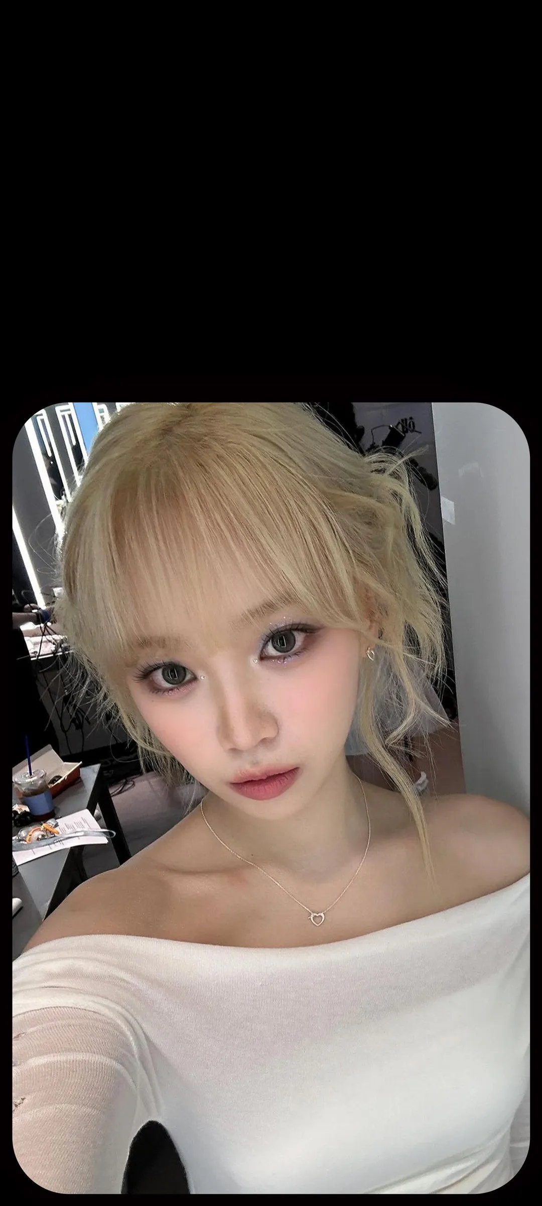 Wallpaper layar kunci hp Kim Chae-won 4K HD download — IZ*ONE, LE SSERAFIM