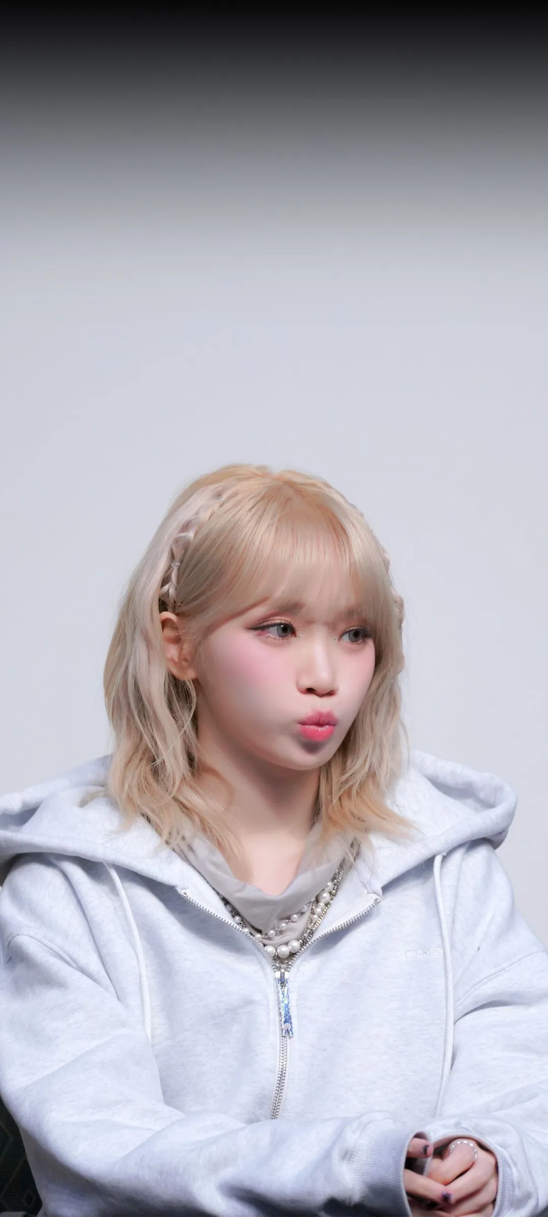 Fondo de pantalla de bloqueo móvil de Kim Chae-won 4K HD descargar — IZ*ONE, LE SSERAFIM