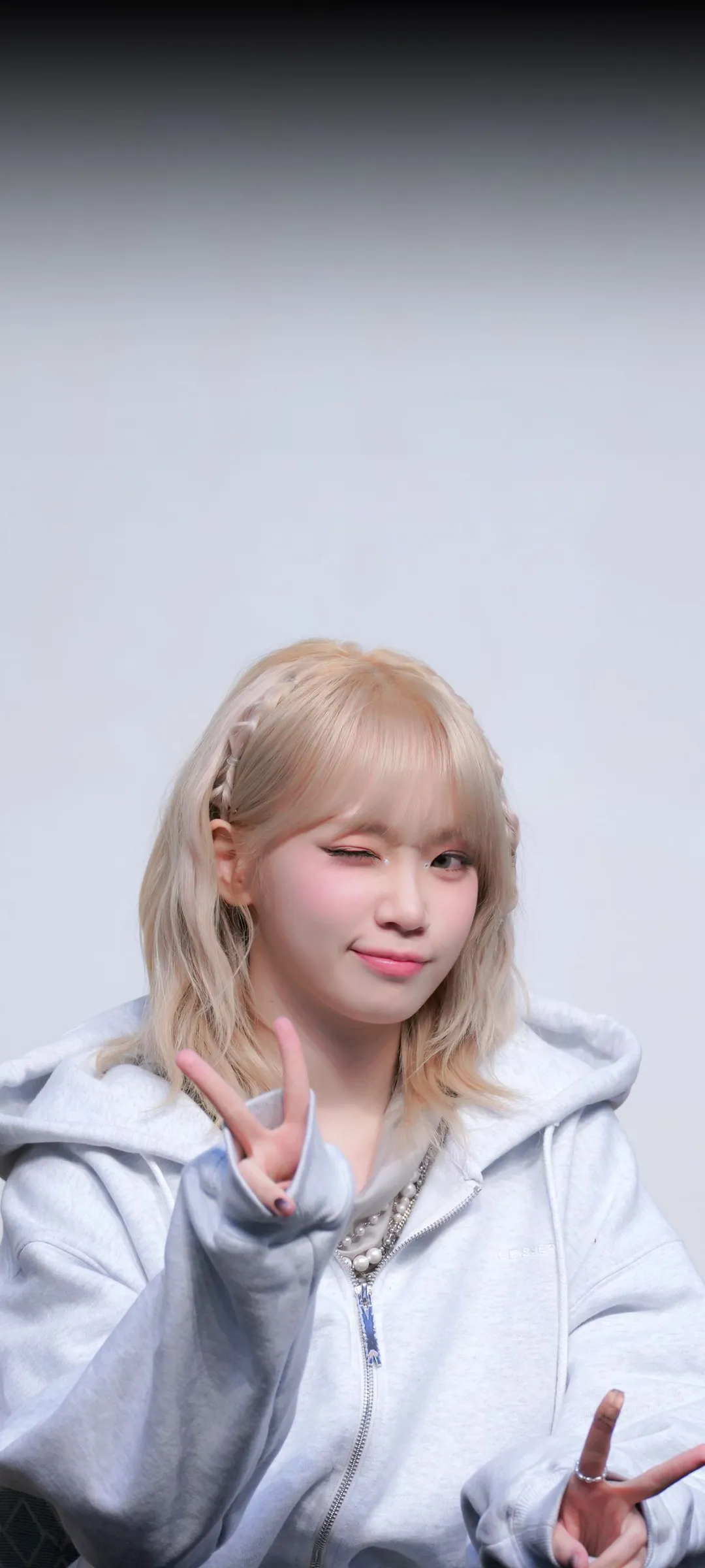 Wallpaper layar kunci hp Kim Chae-won 4K HD download — IZ*ONE, LE SSERAFIM