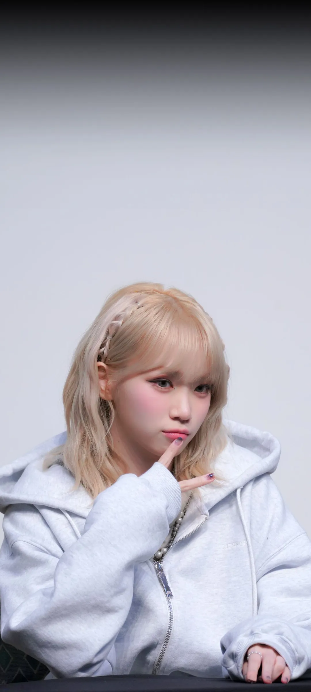 Fondo de pantalla de bloqueo móvil de Kim Chae-won 4K HD descargar — IZ*ONE, LE SSERAFIM