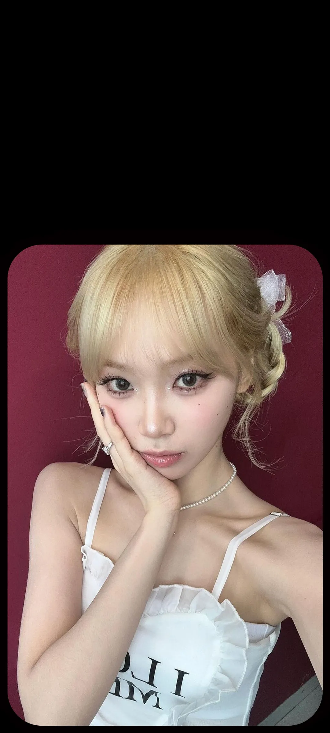 Hình nền màn hình khóa điện thoại Kim Chae-won 4K HD tải về — IZ*ONE, LE SSERAFIM