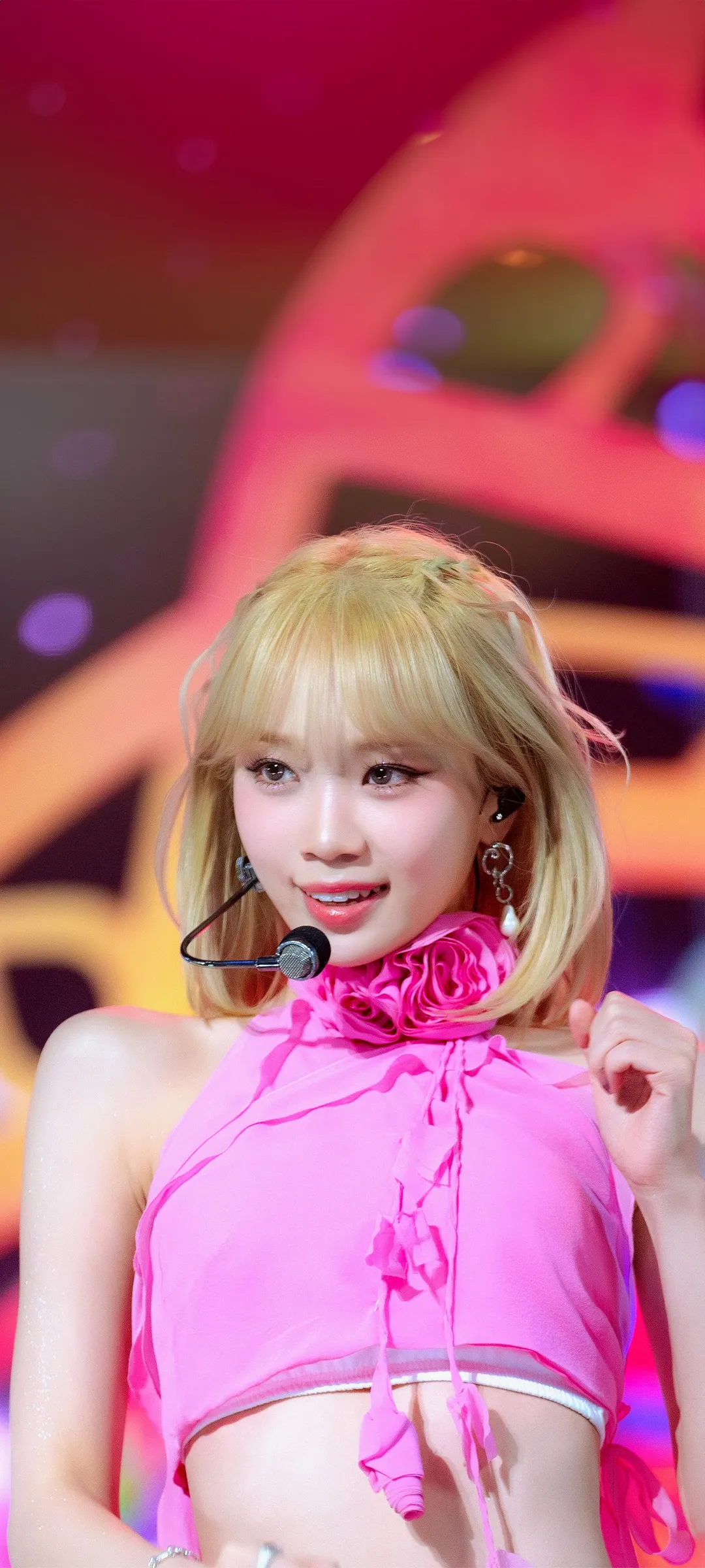 Wallpaper layar kunci hp Kim Chae-won 4K HD download — IZ*ONE, LE SSERAFIM