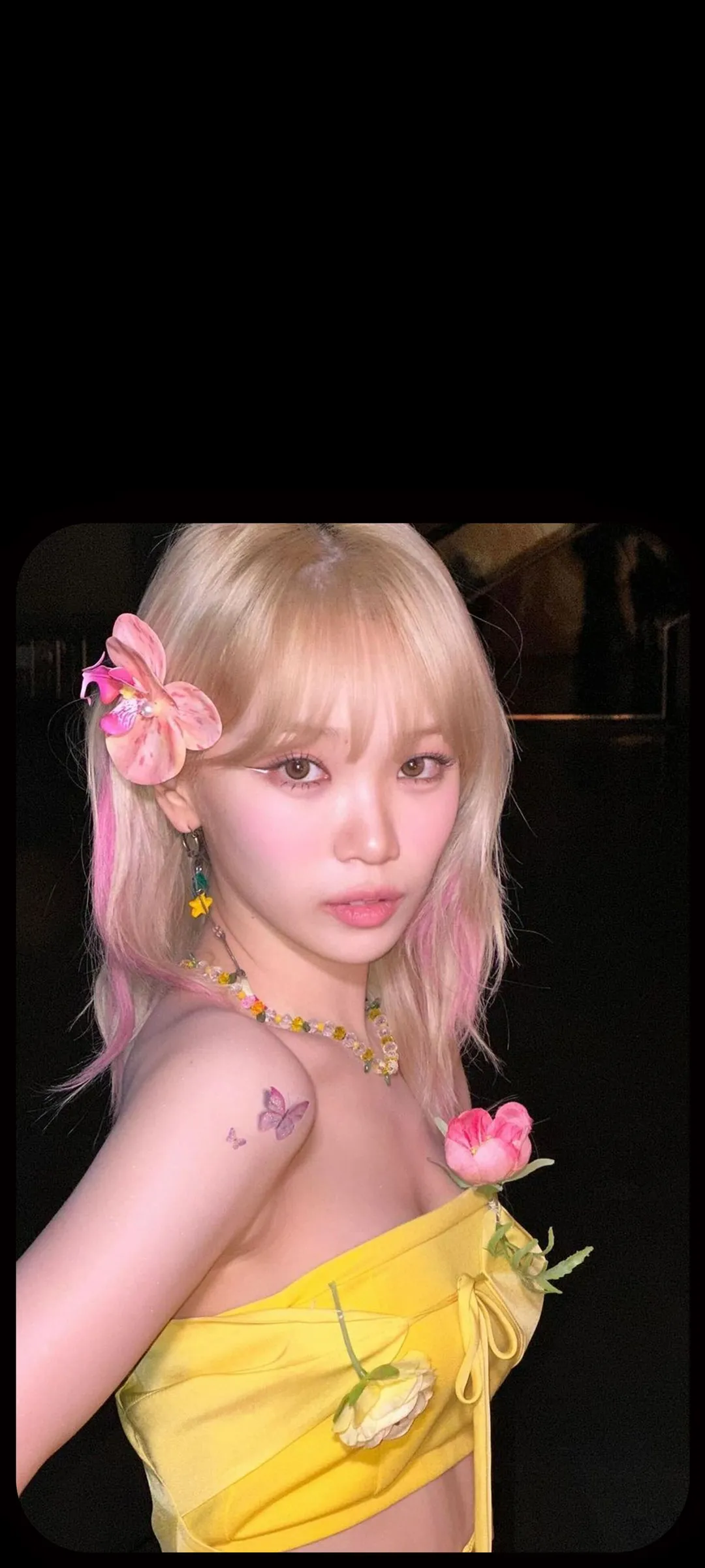 Wallpaper layar kunci hp Kim Chae-won 4K HD download — IZ*ONE, LE SSERAFIM