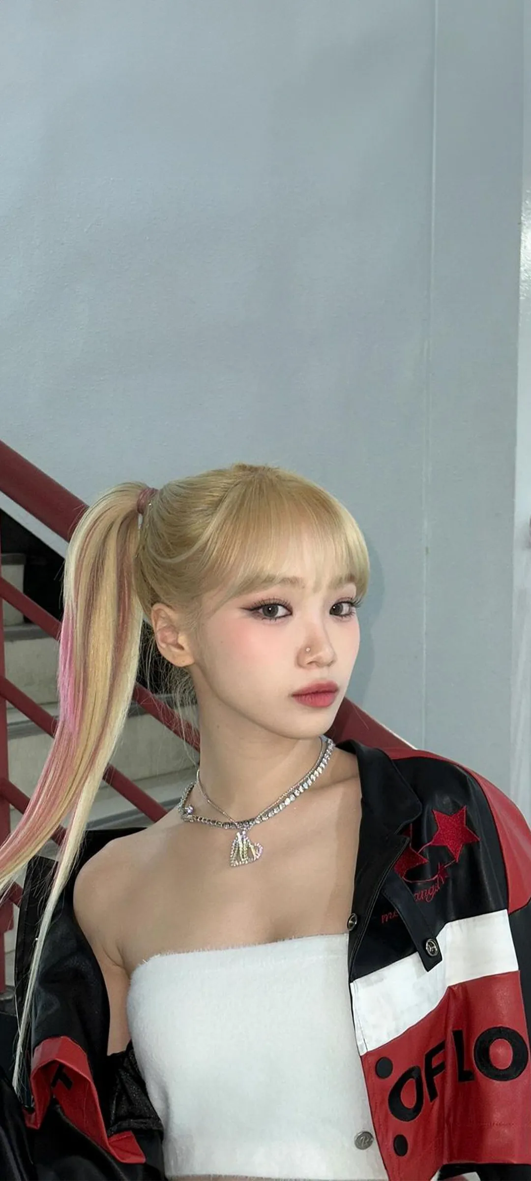 Wallpaper layar kunci hp Kim Chae-won 4K HD download — IZ*ONE, LE SSERAFIM