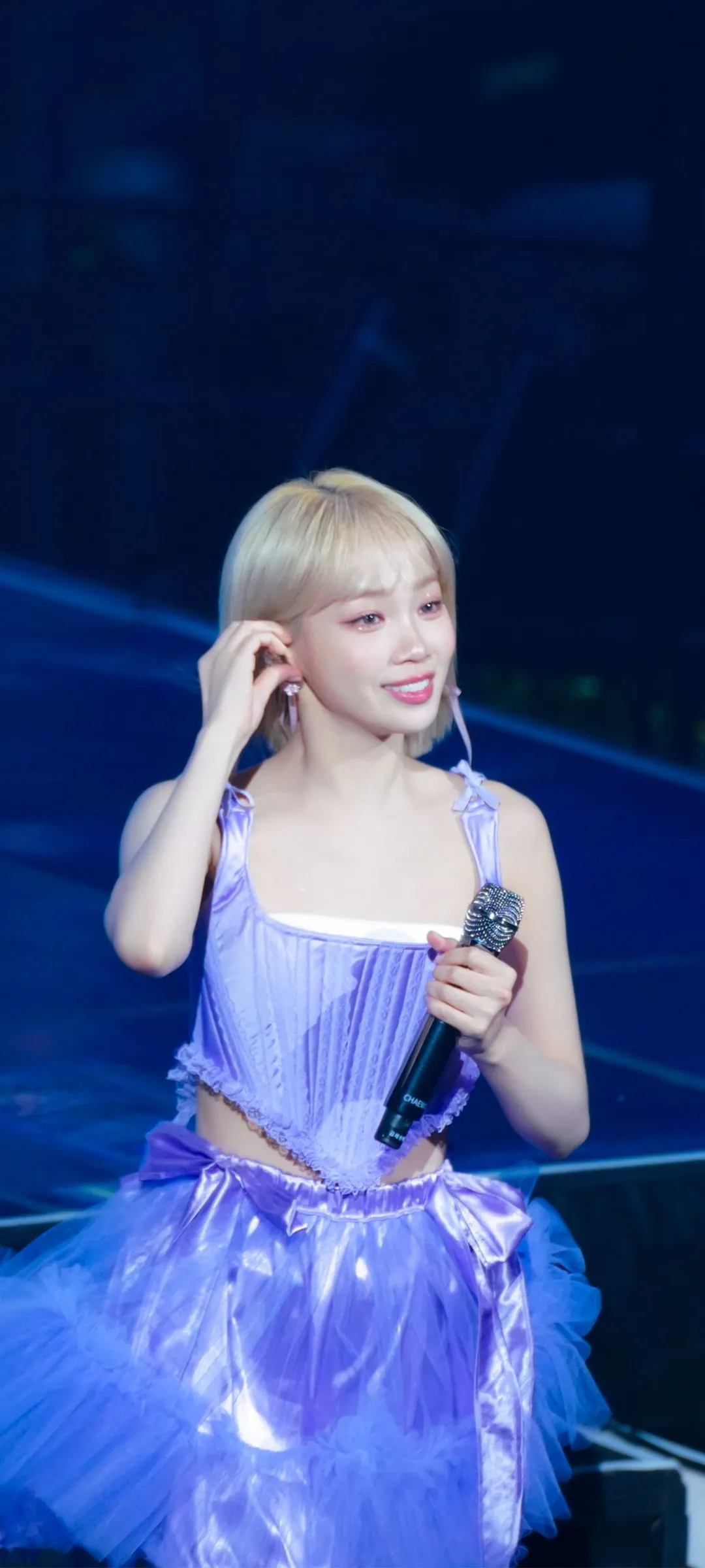 Wallpaper layar kunci hp Kim Chae-won 4K HD download — IZ*ONE, LE SSERAFIM