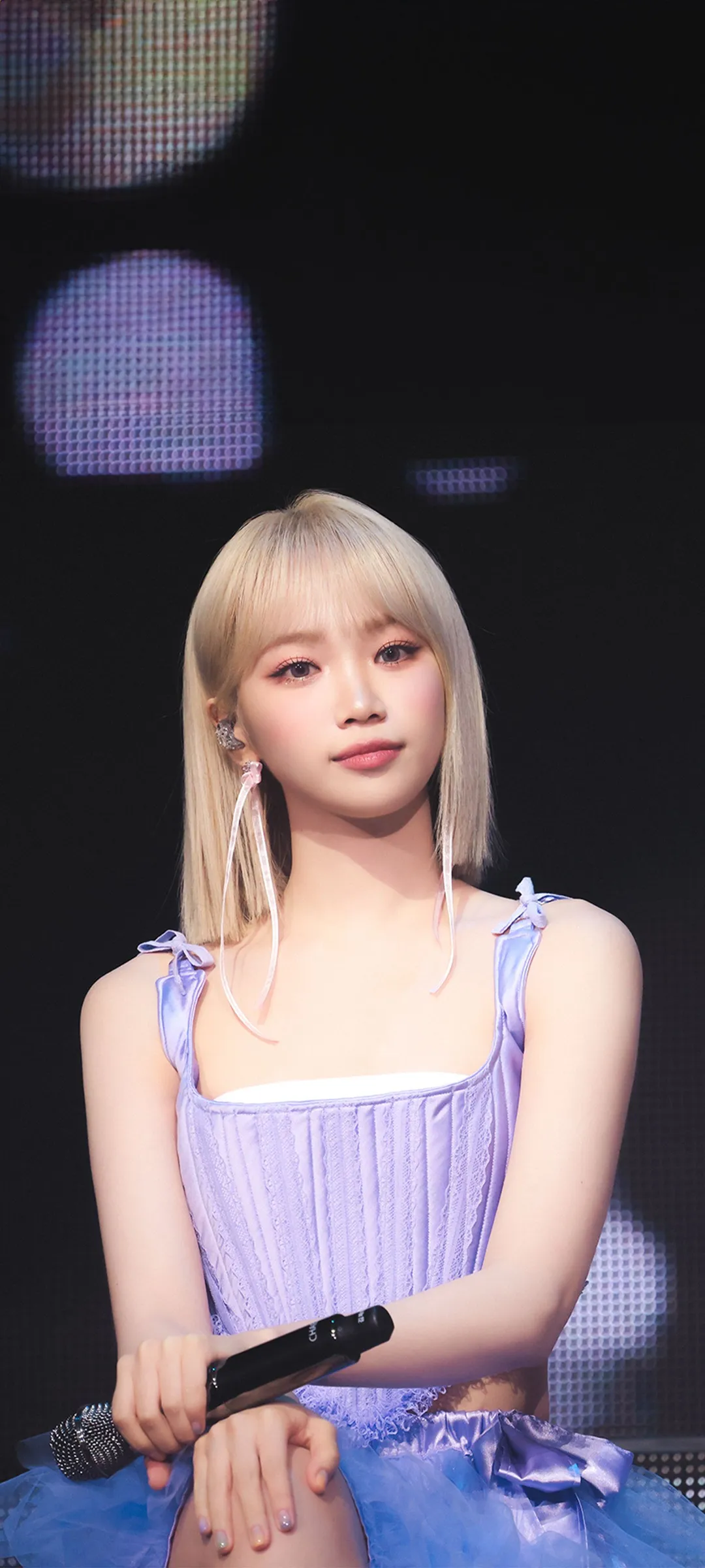 Wallpaper layar kunci hp Kim Chae-won 4K HD download — IZ*ONE, LE SSERAFIM
