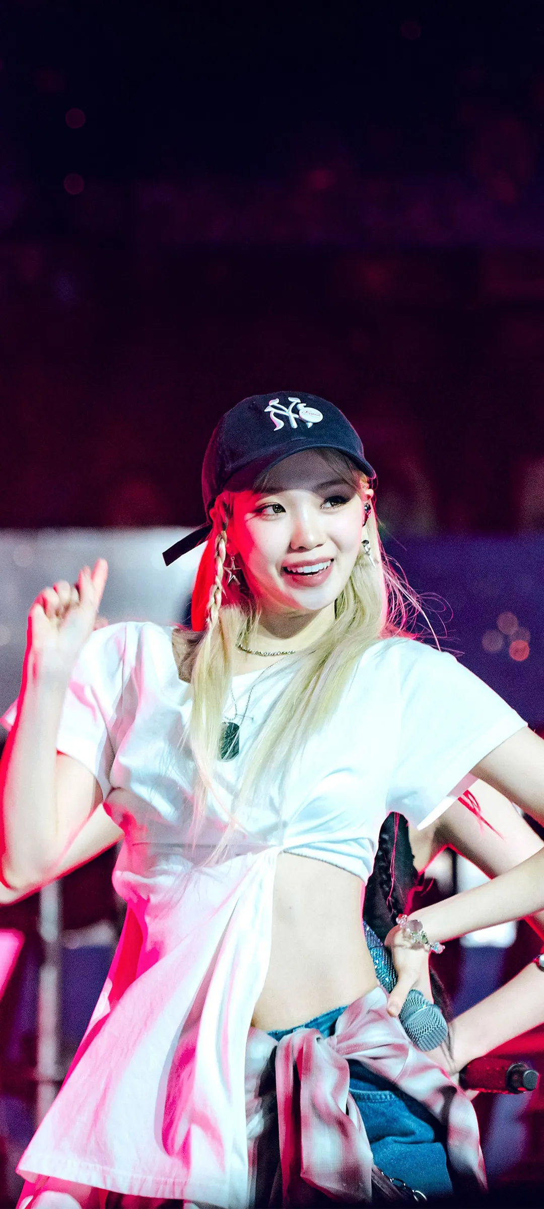 Wallpaper layar kunci hp Kim Chae-won 4K HD download — IZ*ONE, LE SSERAFIM