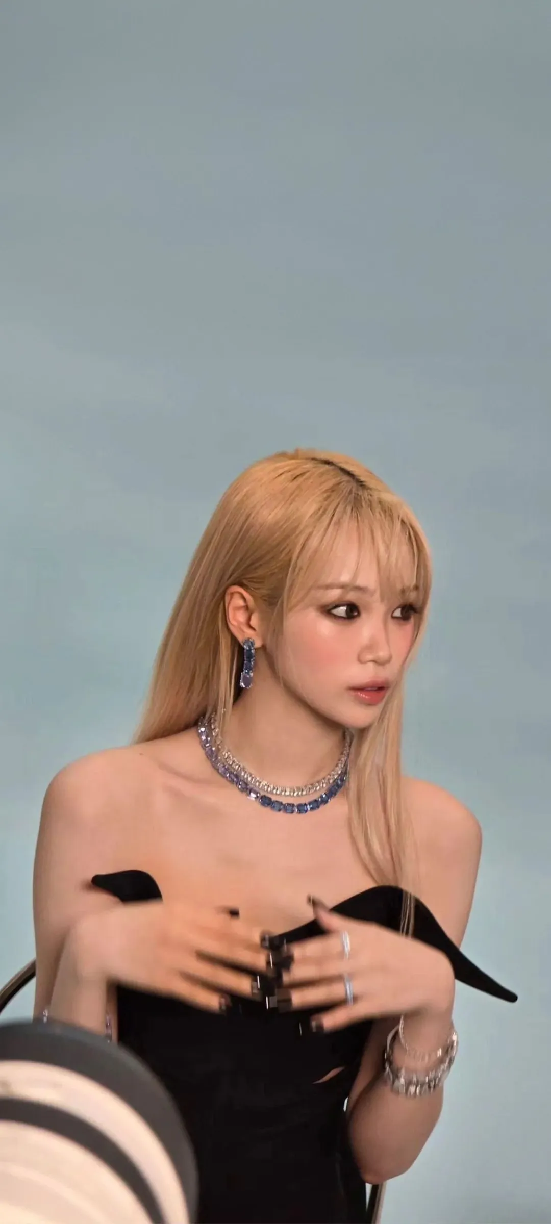 Wallpaper layar kunci hp Kim Chae-won 4K HD download — IZ*ONE, LE SSERAFIM