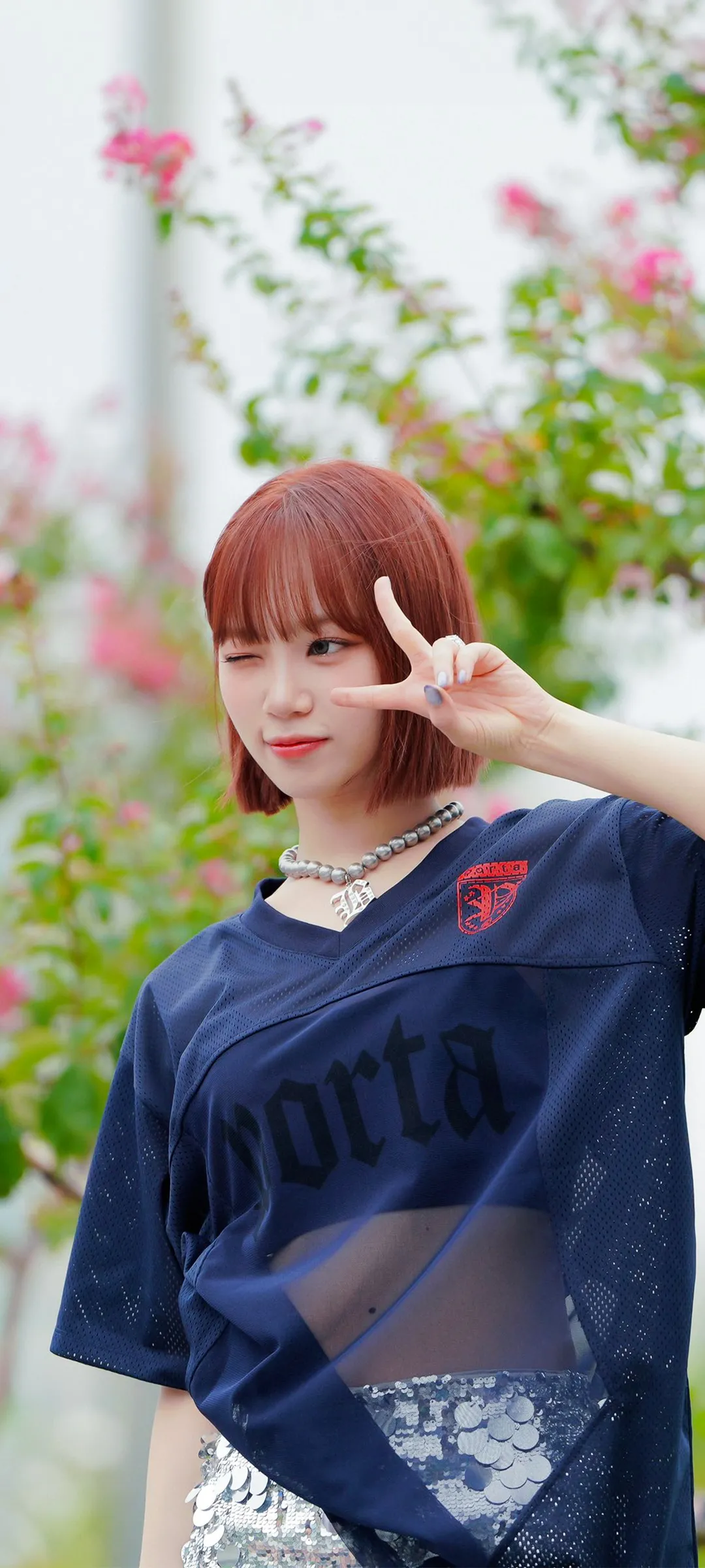 Wallpaper layar kunci hp Kim Chae-won 4K HD download — IZ*ONE, LE SSERAFIM