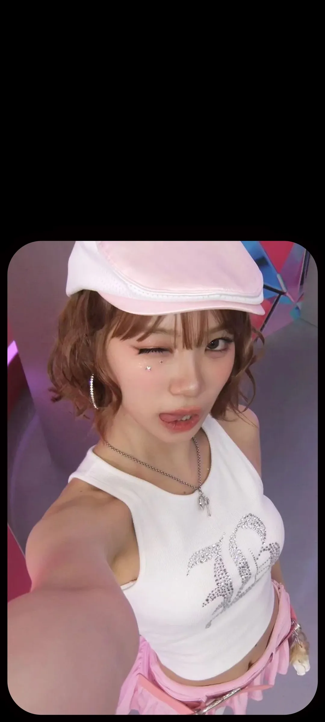 Wallpaper layar kunci hp Kim Chae-won 4K HD download — IZ*ONE, LE SSERAFIM
