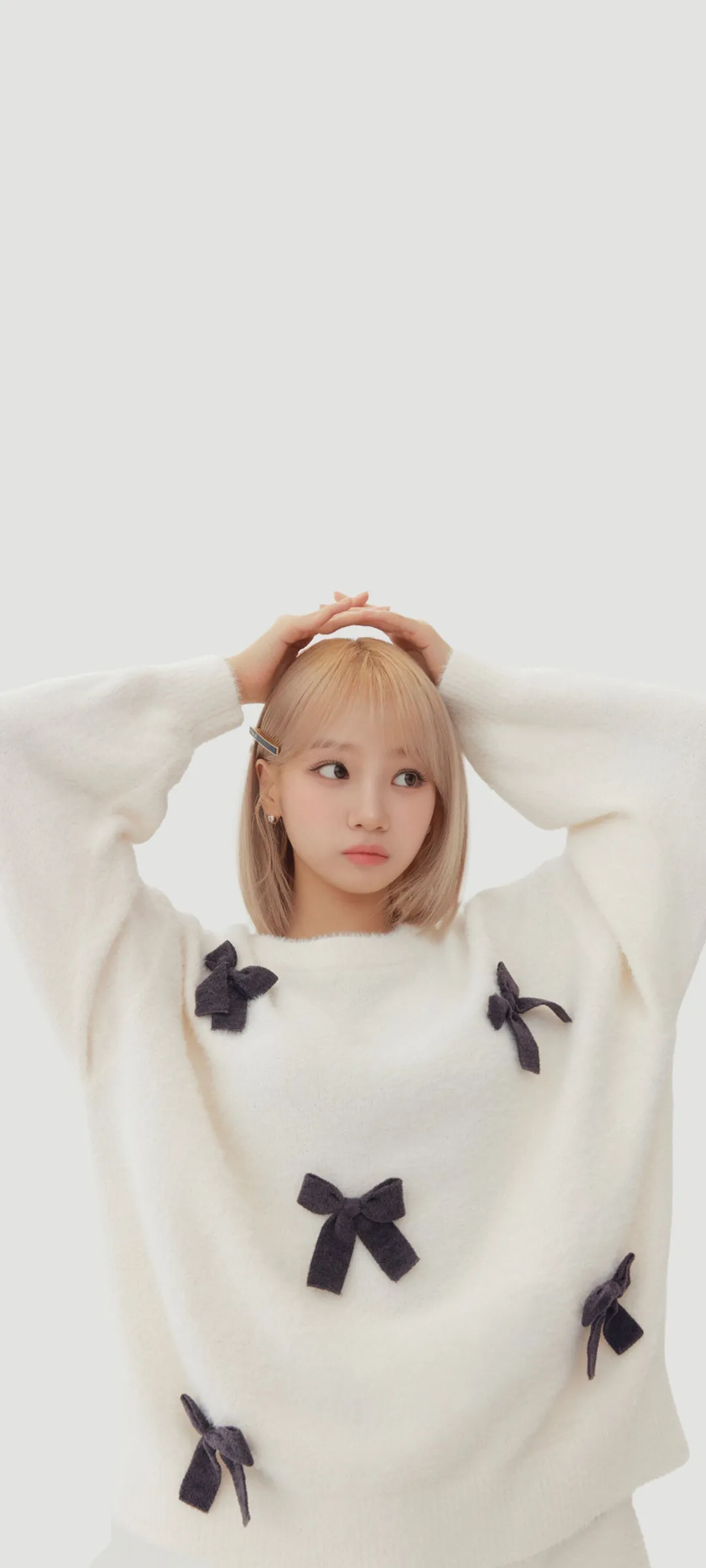 Wallpaper layar kunci hp Kim Chae-won 4K HD download — IZ*ONE, LE SSERAFIM