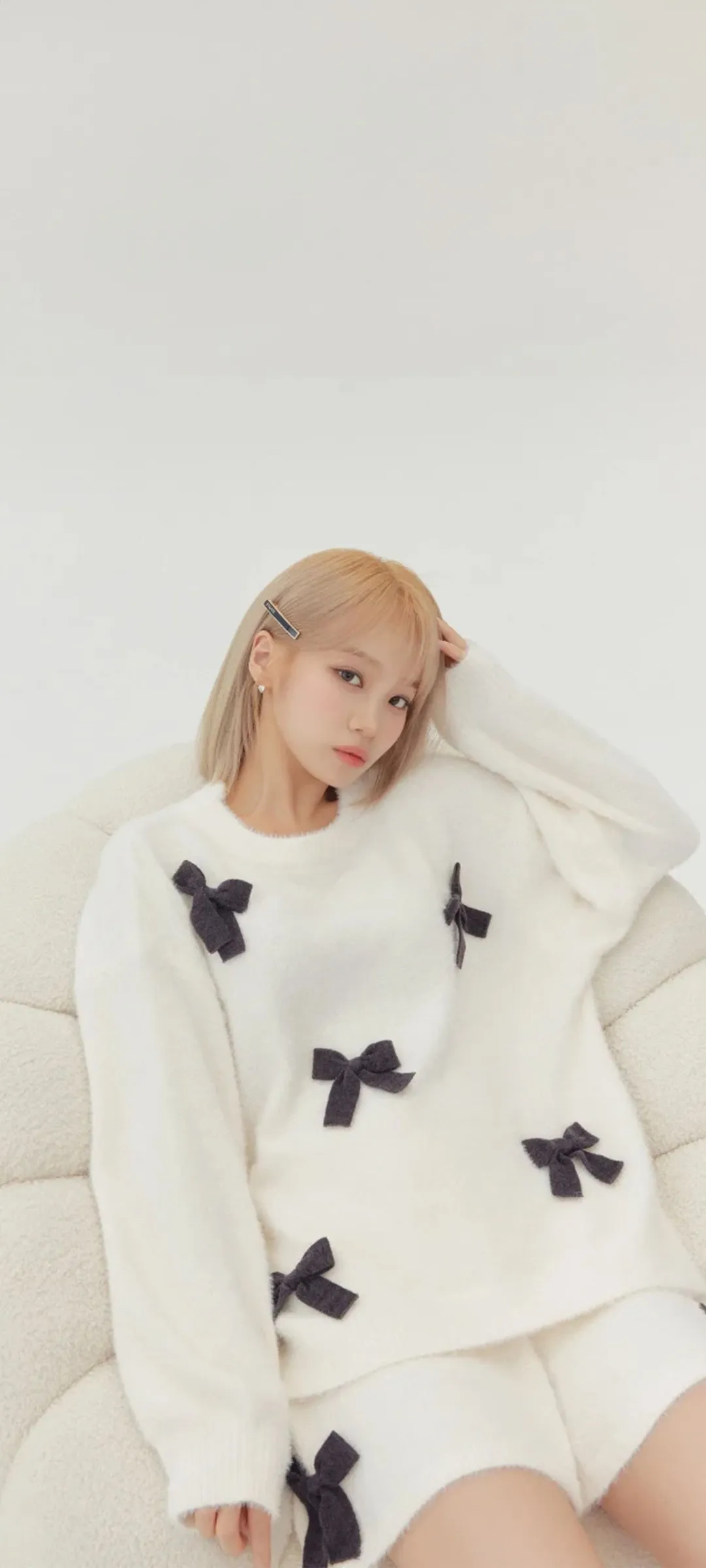 Wallpaper layar kunci hp Kim Chae-won 4K HD download — IZ*ONE, LE SSERAFIM