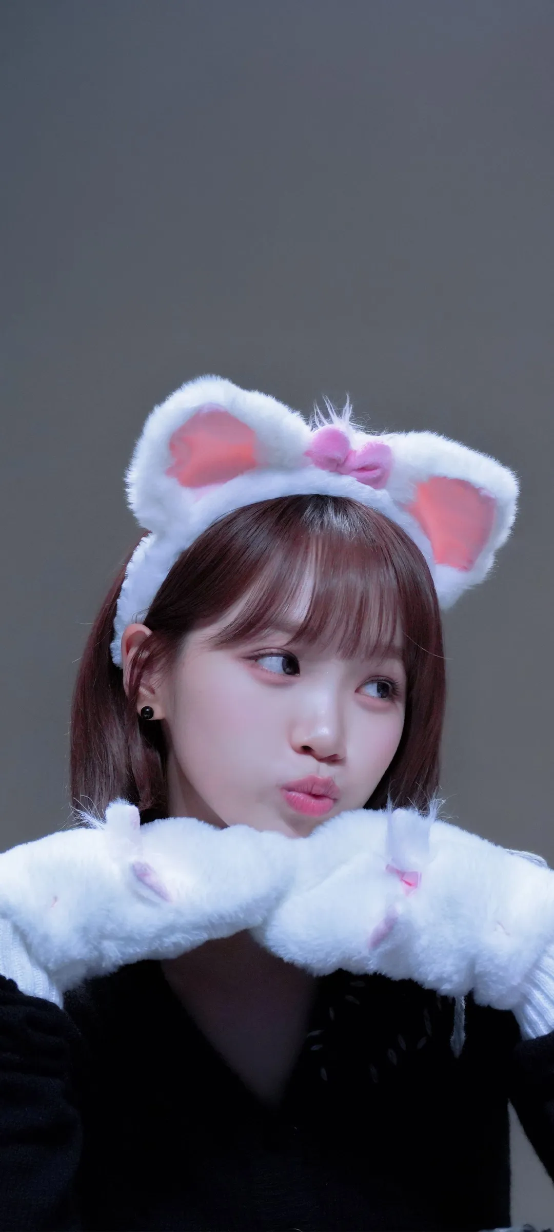 Wallpaper layar kunci hp Kim Chae-won 4K HD download — IZ*ONE, LE SSERAFIM