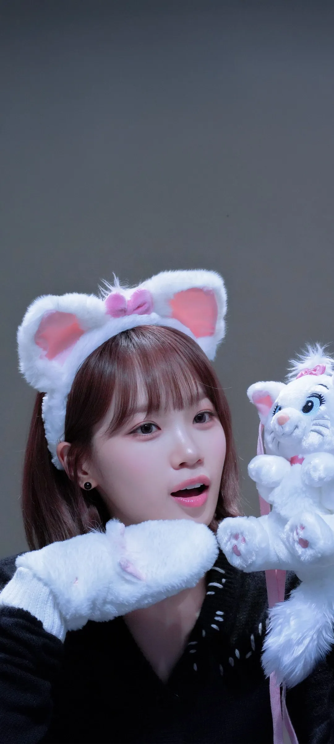 김채원 잠금화면 폰 배경화면 4K HD 다운로드 — 아이즈원, 르세라핌