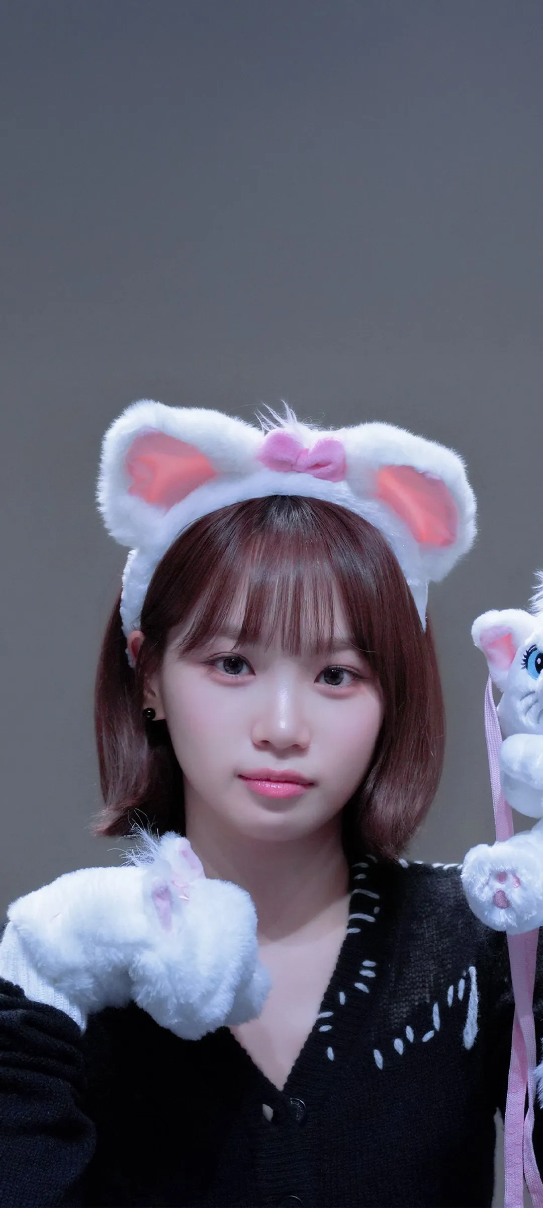 Wallpaper layar kunci hp Kim Chae-won 4K HD download — IZ*ONE, LE SSERAFIM