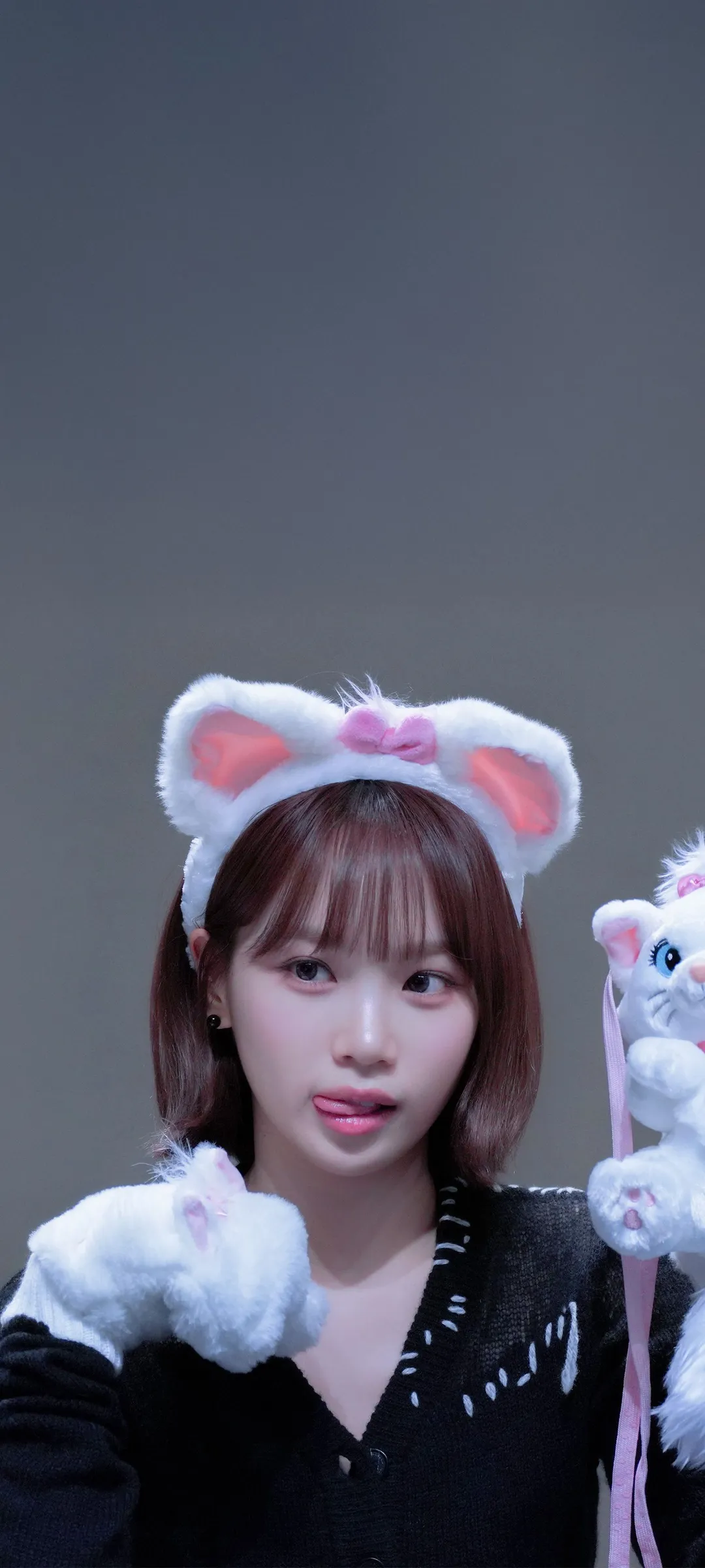 김채원 잠금화면 폰 배경화면 4K HD 다운로드 — 아이즈원, 르세라핌