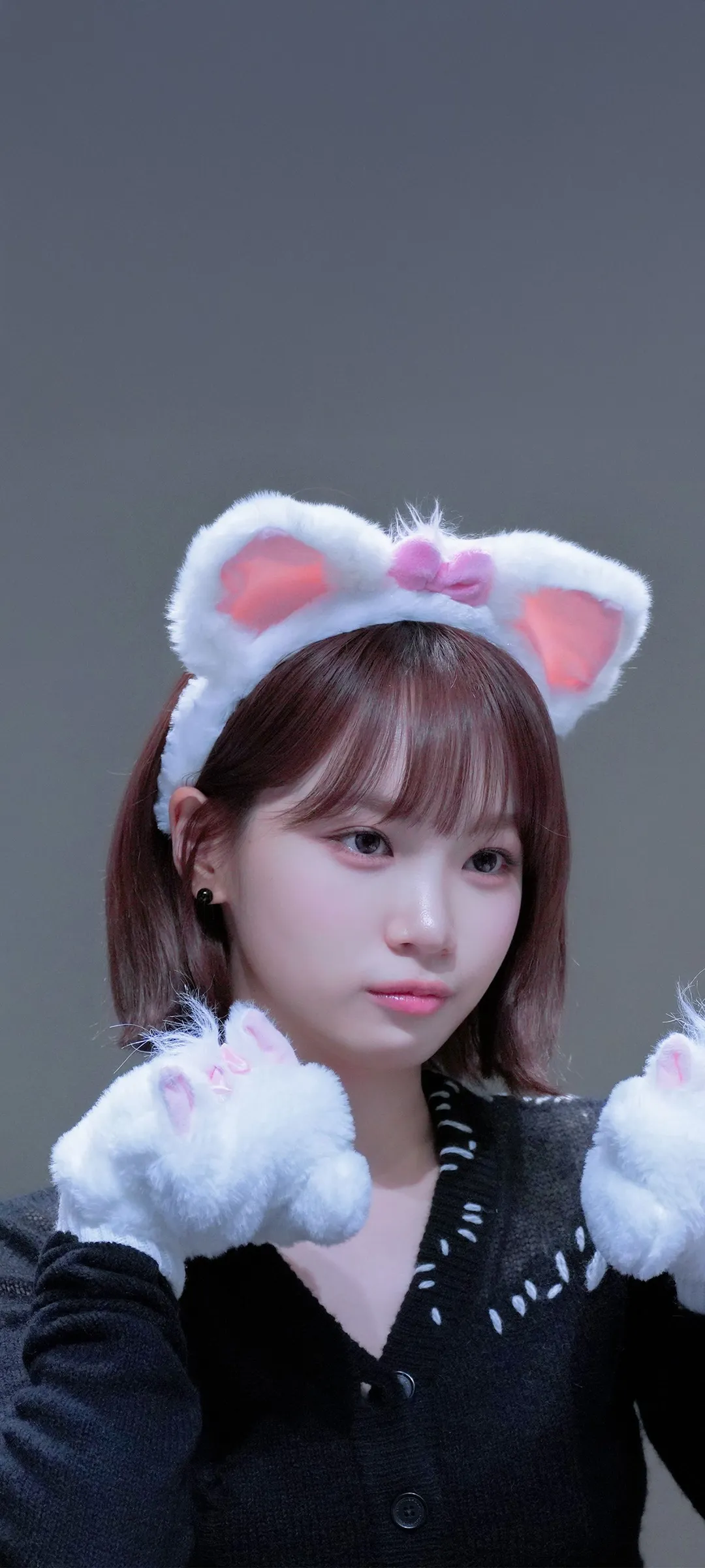 Wallpaper layar kunci hp Kim Chae-won 4K HD download — IZ*ONE, LE SSERAFIM