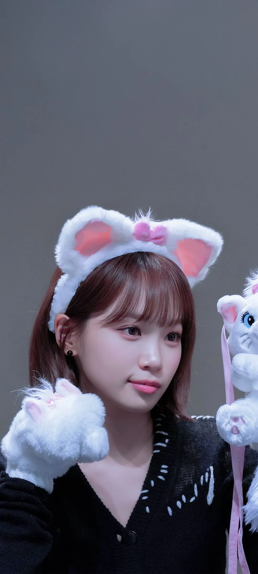 김채원 잠금화면 폰 배경화면 4K HD 다운로드 — 아이즈원, 르세라핌