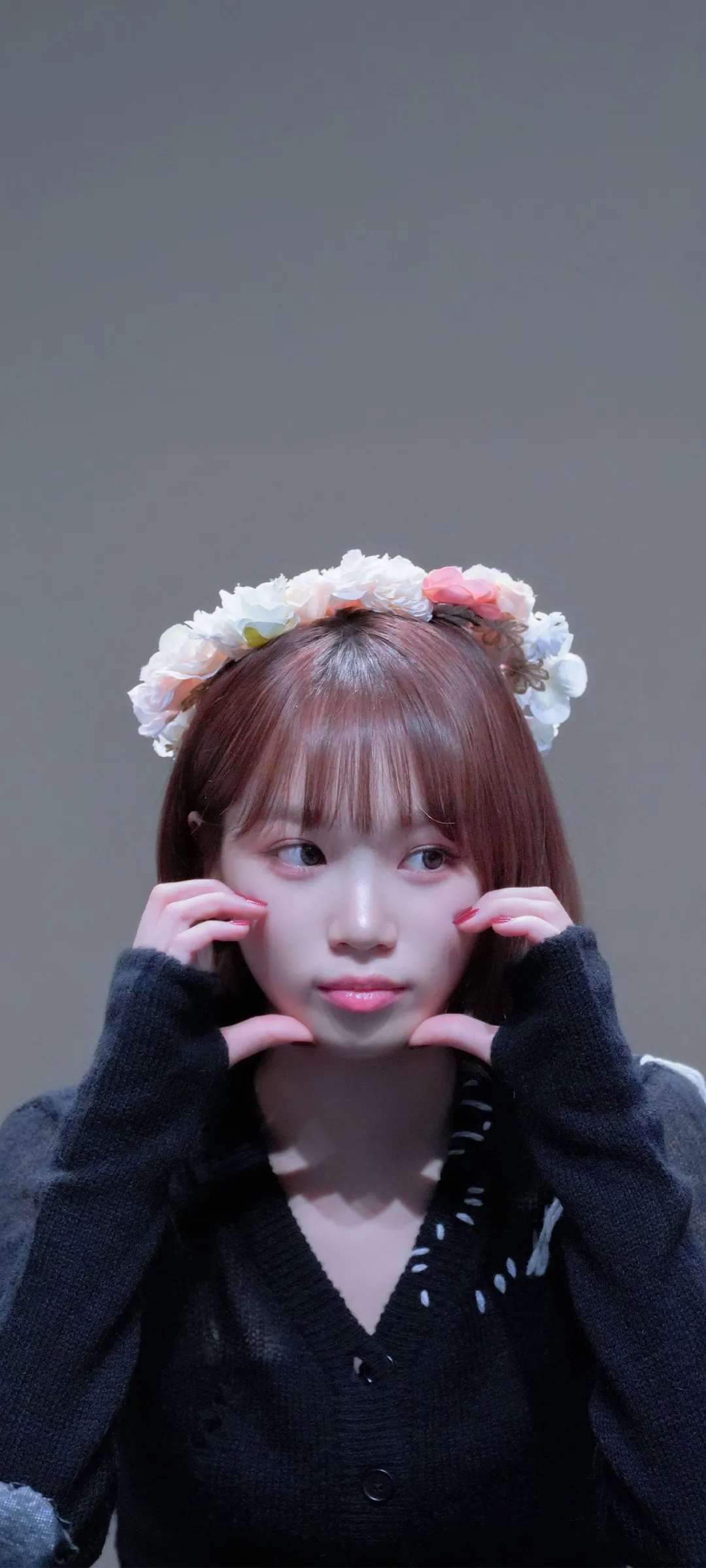 Wallpaper layar kunci hp Kim Chae-won 4K HD download — IZ*ONE, LE SSERAFIM