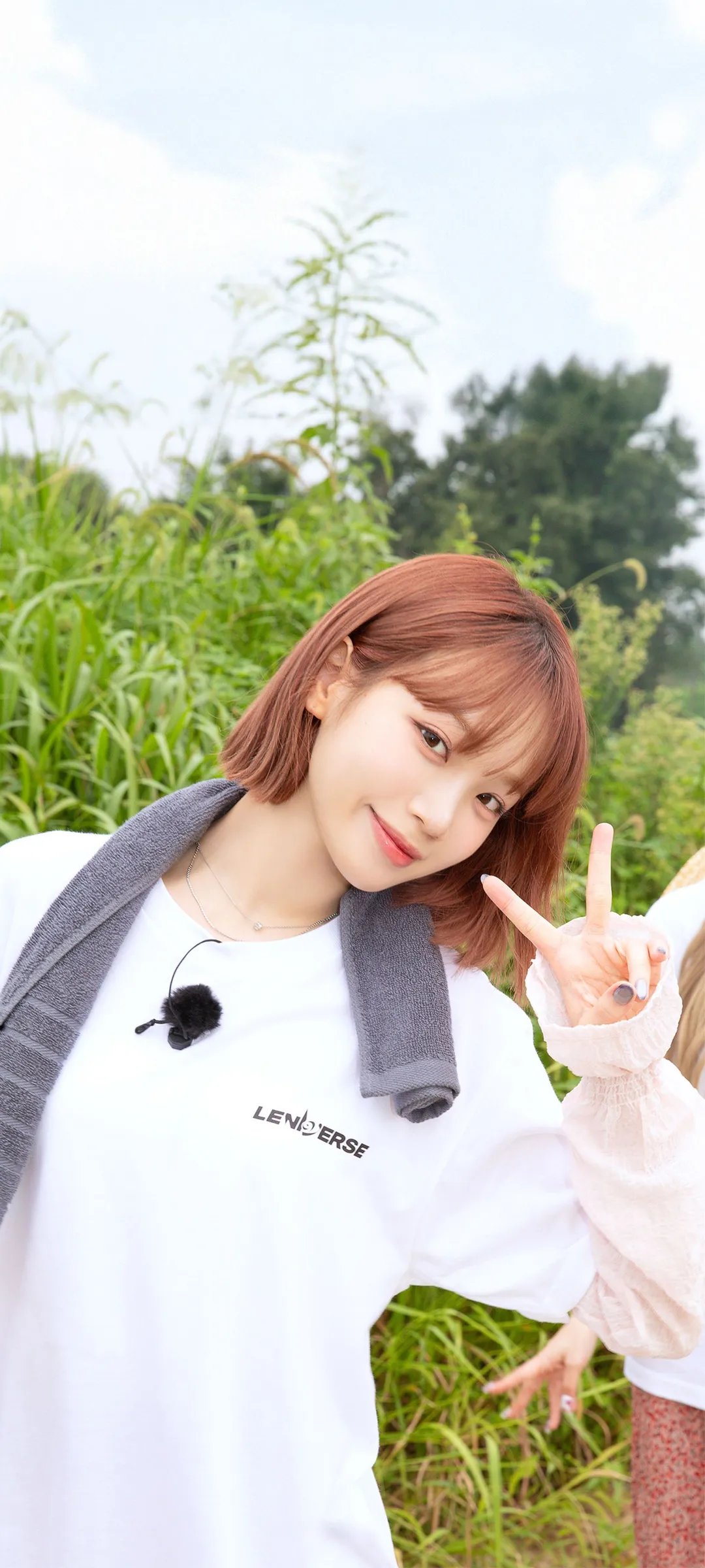 Wallpaper layar kunci hp Kim Chae-won 4K HD download — IZ*ONE, LE SSERAFIM