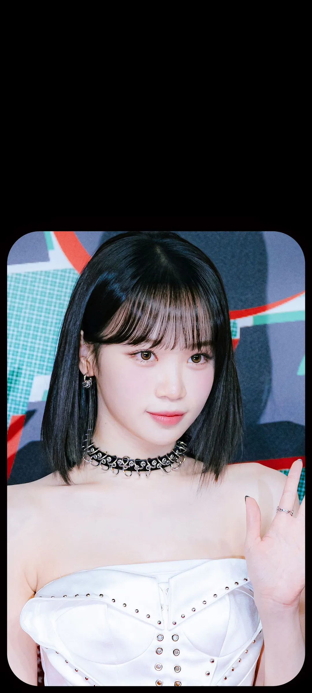 Wallpaper layar kunci hp Kim Chae-won 4K HD download — IZ*ONE, LE SSERAFIM