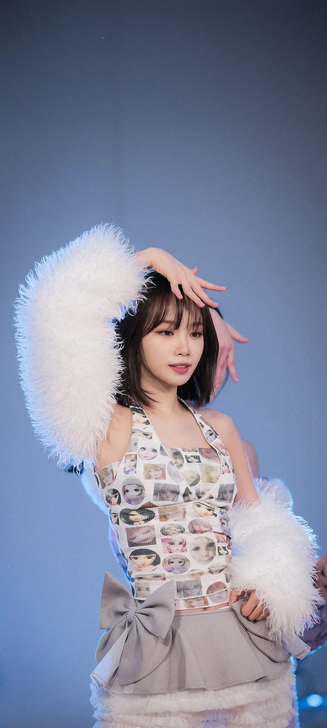 Wallpaper layar kunci hp Kim Chae-won 4K HD download — IZ*ONE, LE SSERAFIM