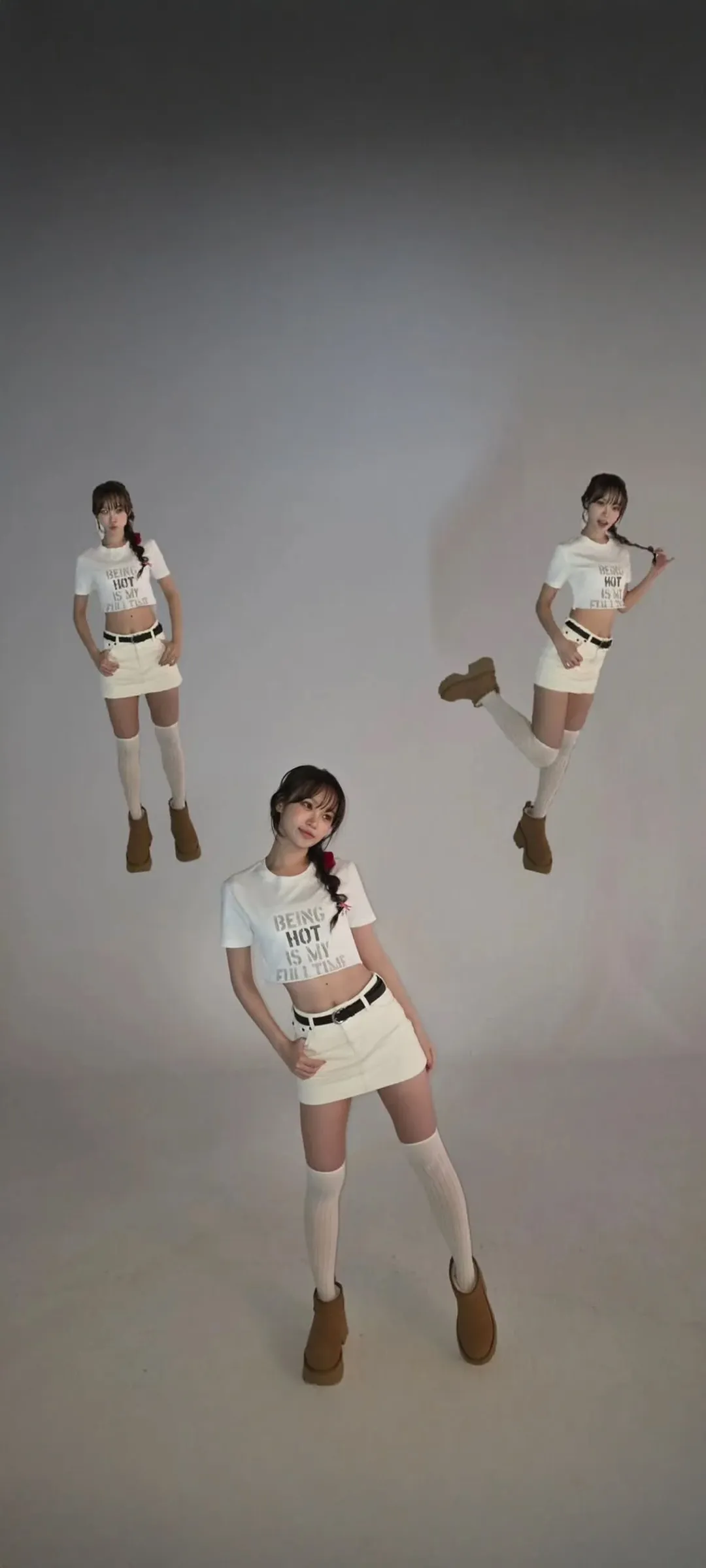 Wallpaper layar kunci hp Kim Chae-won 4K HD download — IZ*ONE, LE SSERAFIM
