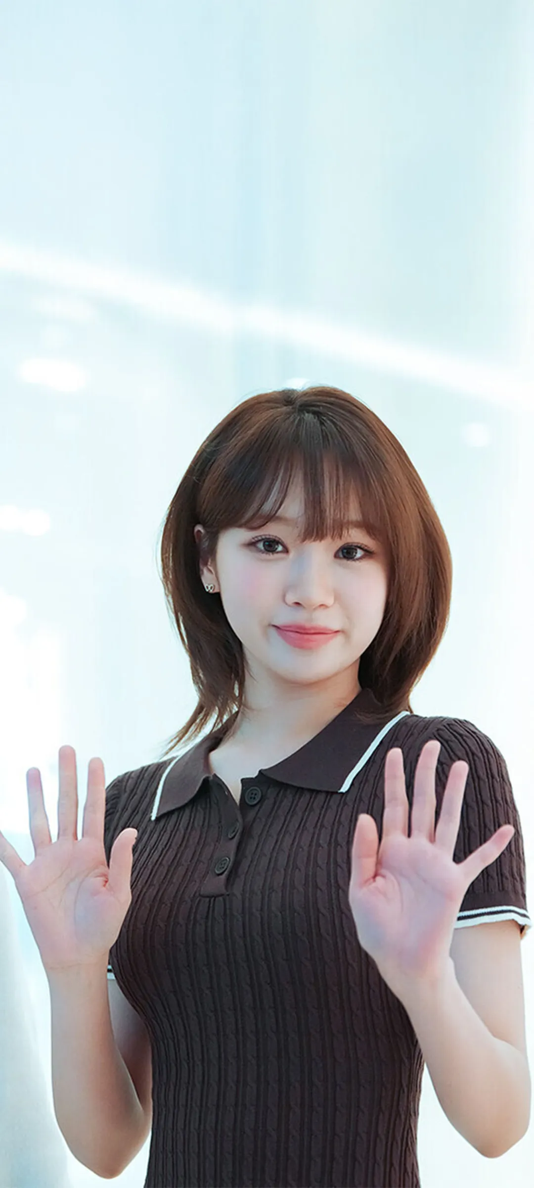Wallpaper layar kunci hp Kim Chae-won 4K HD download — IZ*ONE, LE SSERAFIM