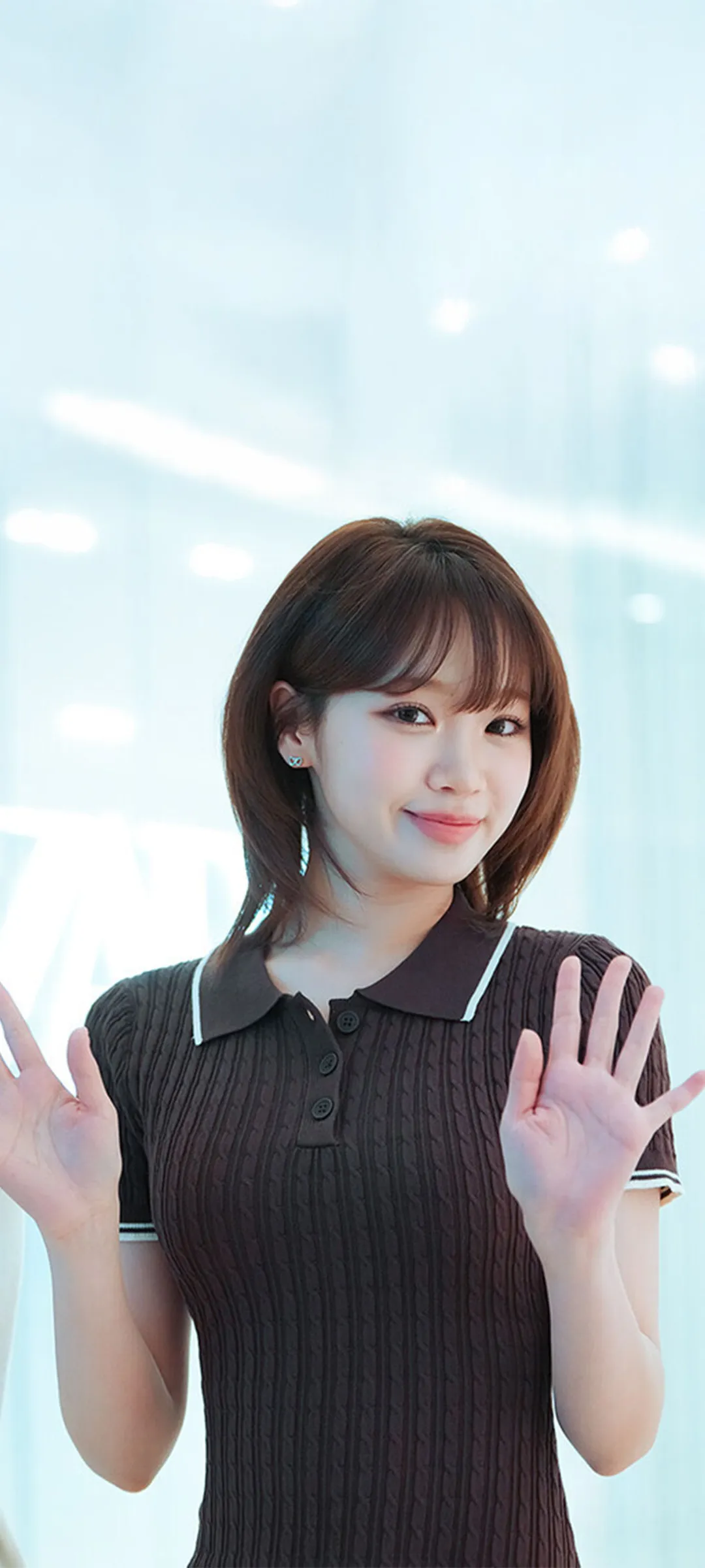 김채원 잠금화면 폰 배경화면 4K HD 다운로드 — 아이즈원, 르세라핌