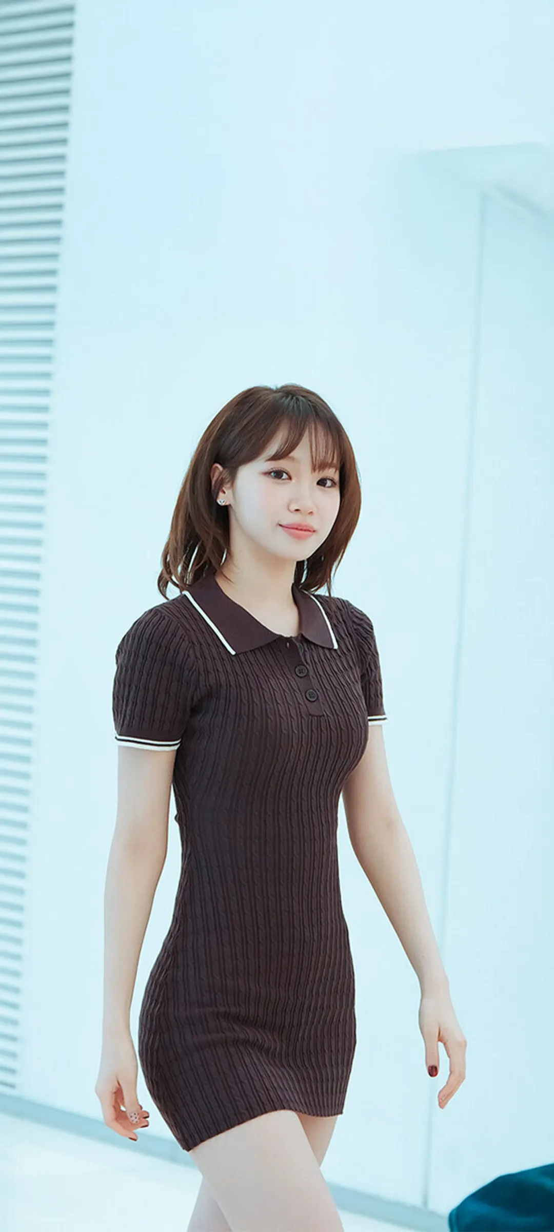 Wallpaper layar kunci hp Kim Chae-won 4K HD download — IZ*ONE, LE SSERAFIM
