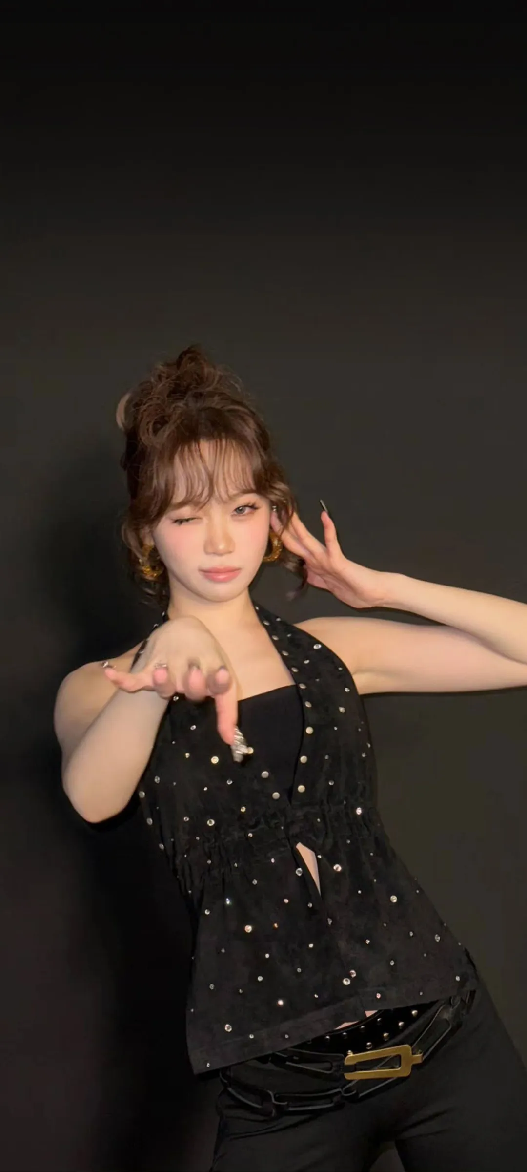 Wallpaper layar kunci hp Kim Chae-won 4K HD download — IZ*ONE, LE SSERAFIM