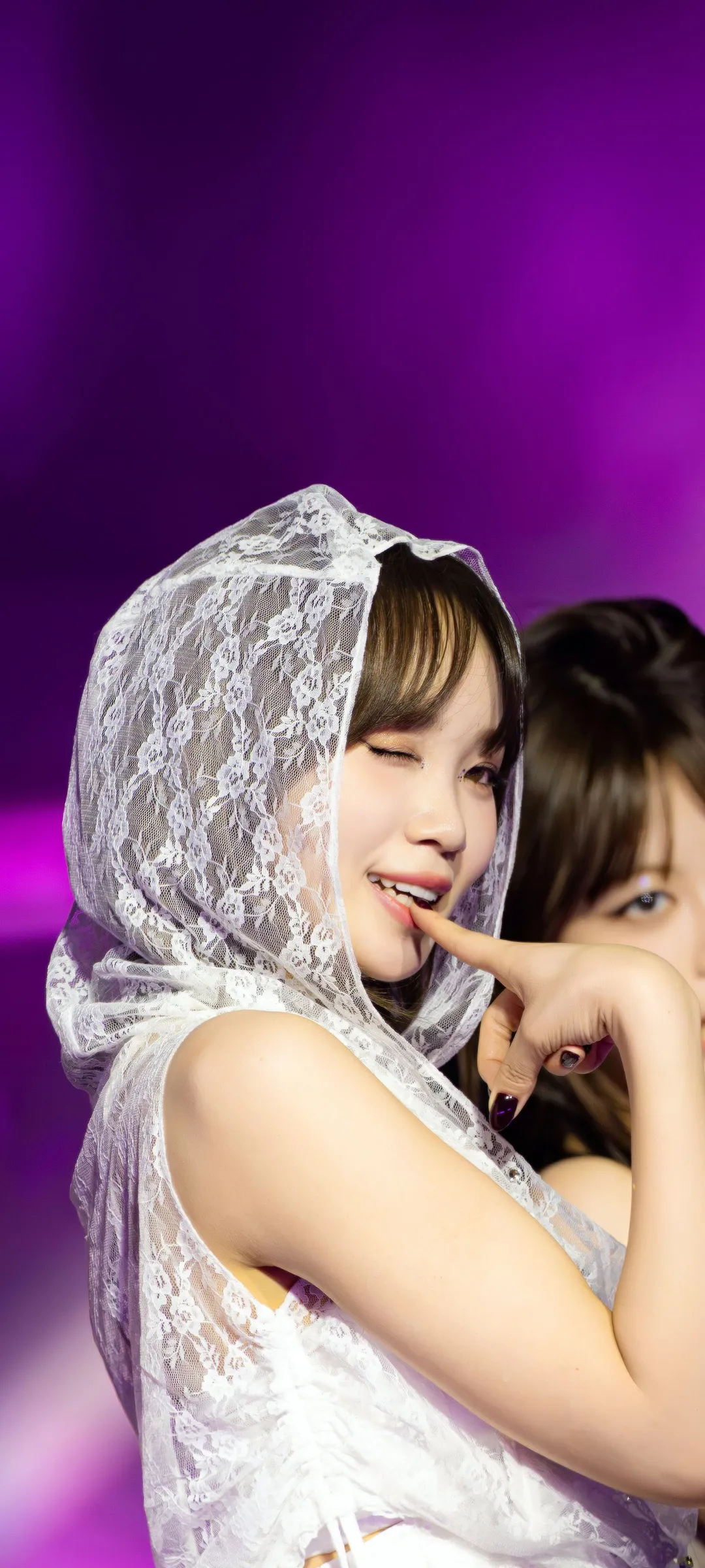 Wallpaper layar kunci hp Kim Chae-won 4K HD download — IZ*ONE, LE SSERAFIM