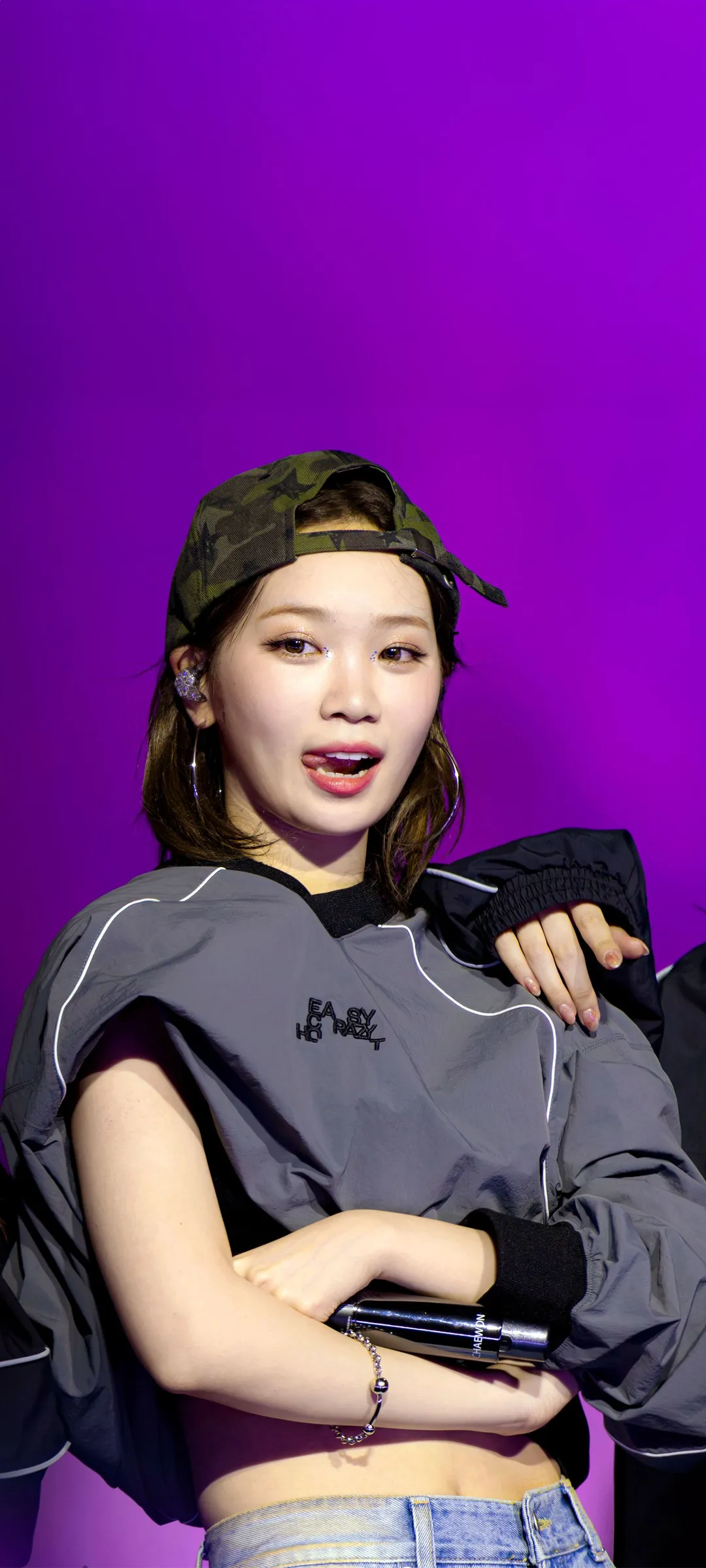 Wallpaper layar kunci hp Kim Chae-won 4K HD download — IZ*ONE, LE SSERAFIM