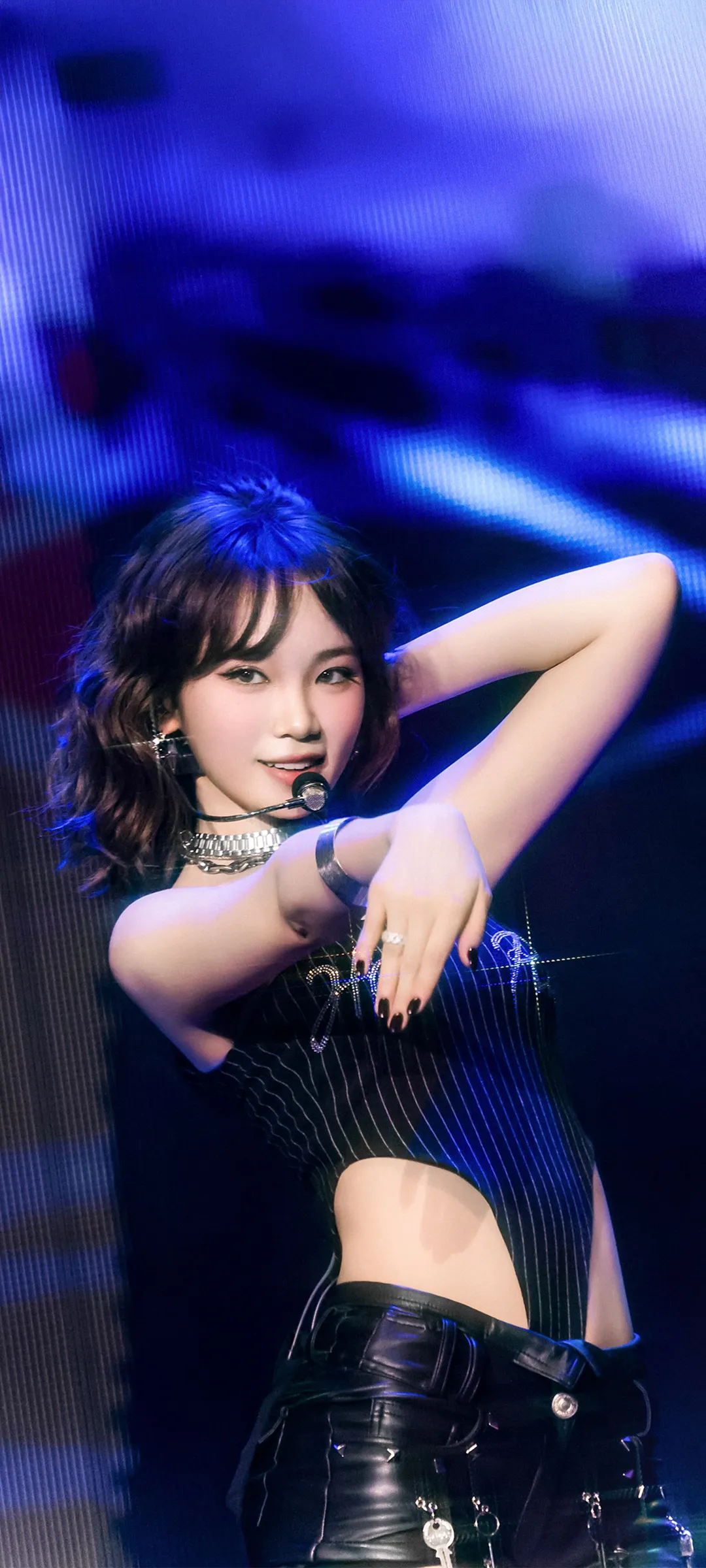 Wallpaper layar kunci hp Kim Chae-won 4K HD download — IZ*ONE, LE SSERAFIM