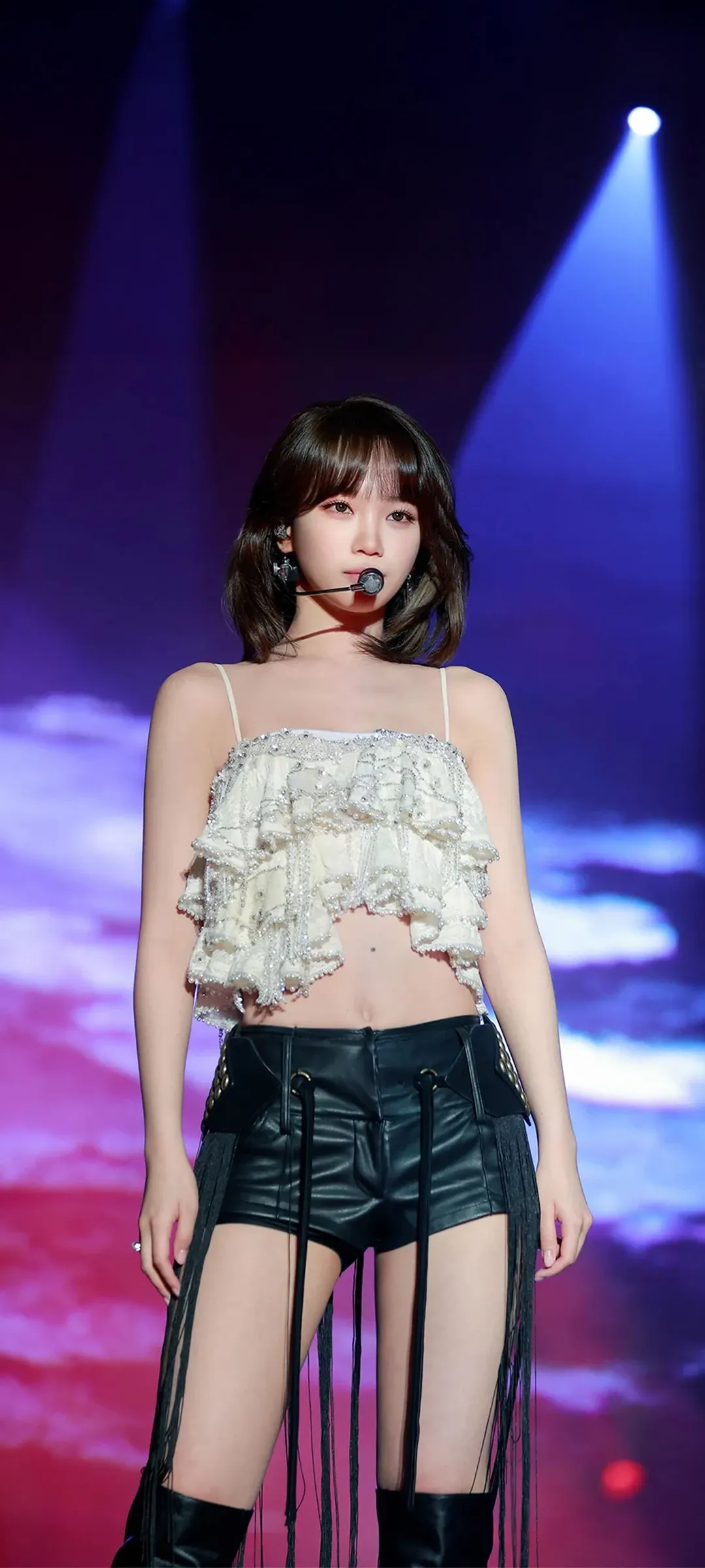 Wallpaper layar kunci hp Kim Chae-won 4K HD download — IZ*ONE, LE SSERAFIM