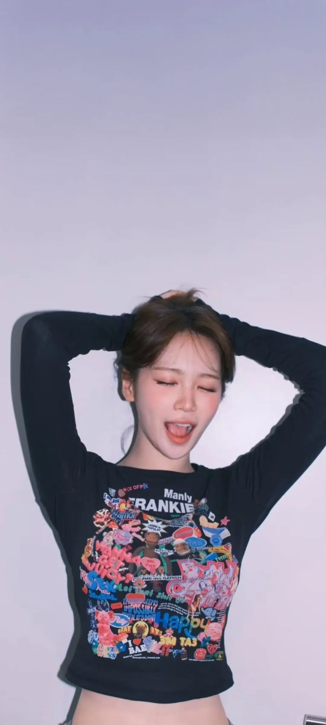 Wallpaper layar kunci hp Kim Chae-won 4K HD download — IZ*ONE, LE SSERAFIM