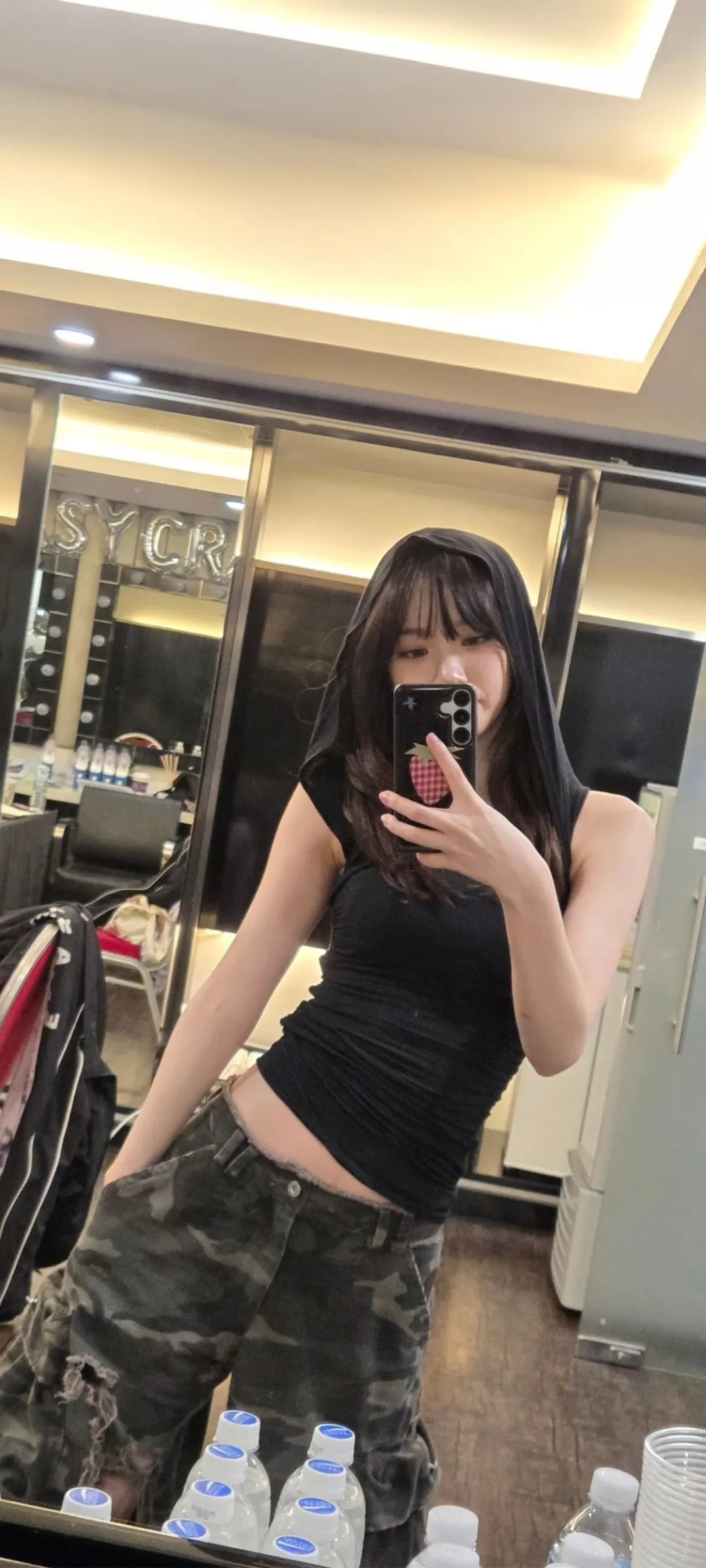 Wallpaper layar kunci hp Kim Chae-won 4K HD download — IZ*ONE, LE SSERAFIM