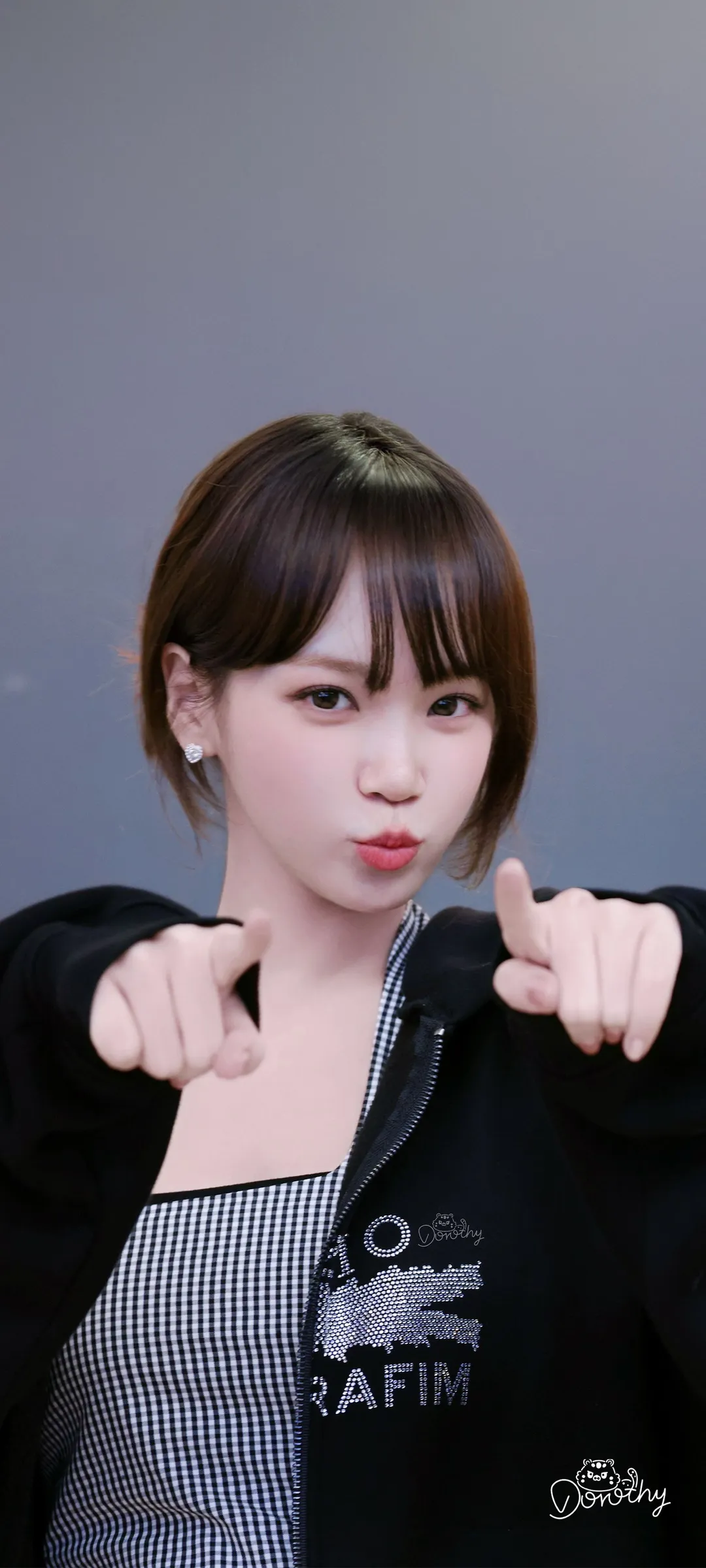 Wallpaper layar kunci hp Kim Chae-won 4K HD download — IZ*ONE, LE SSERAFIM