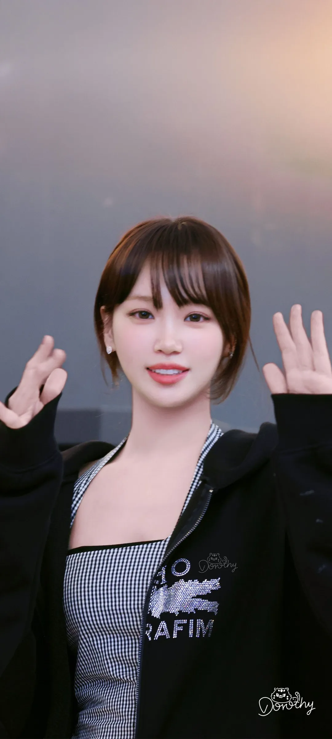 Wallpaper layar kunci hp Kim Chae-won 4K HD download — IZ*ONE, LE SSERAFIM