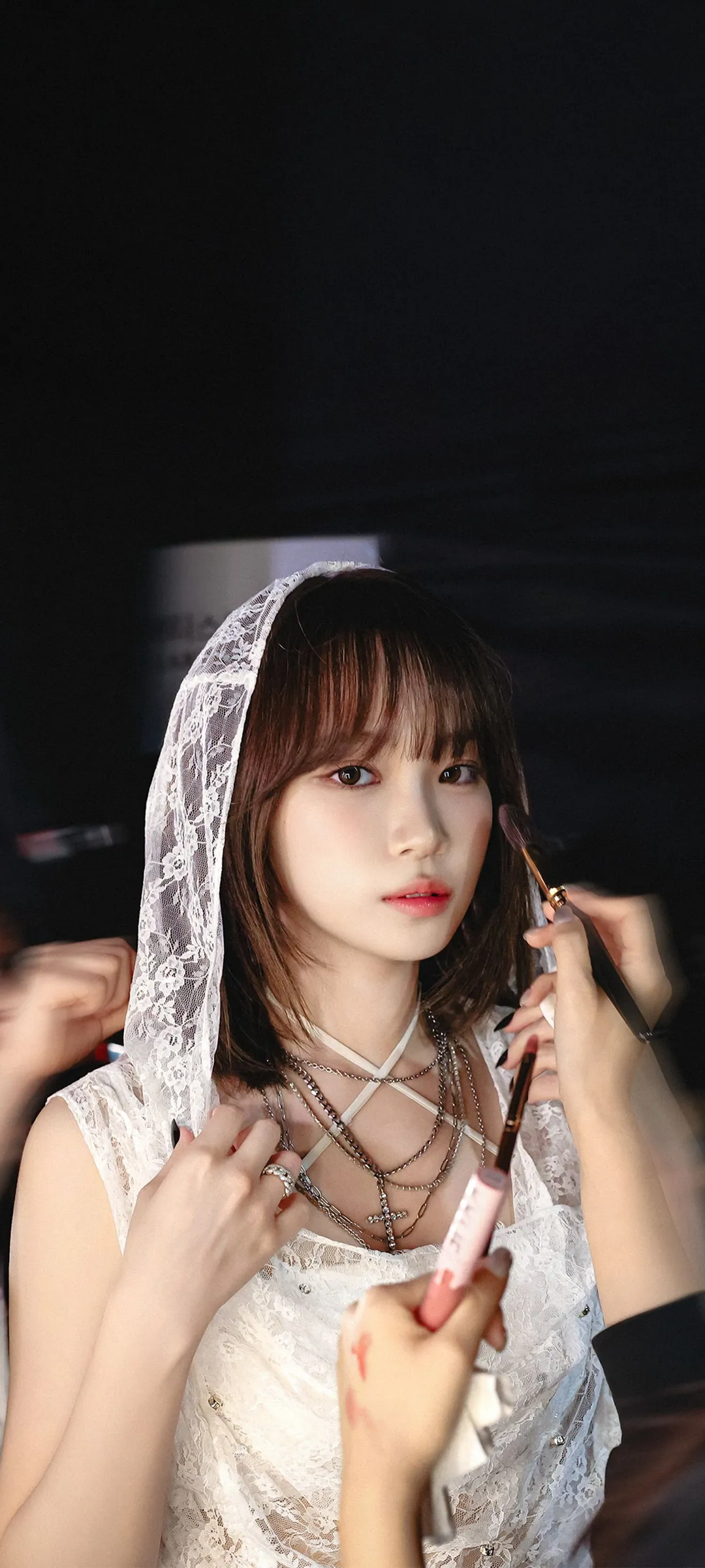 Wallpaper layar kunci hp Kim Chae-won 4K HD download — IZ*ONE, LE SSERAFIM