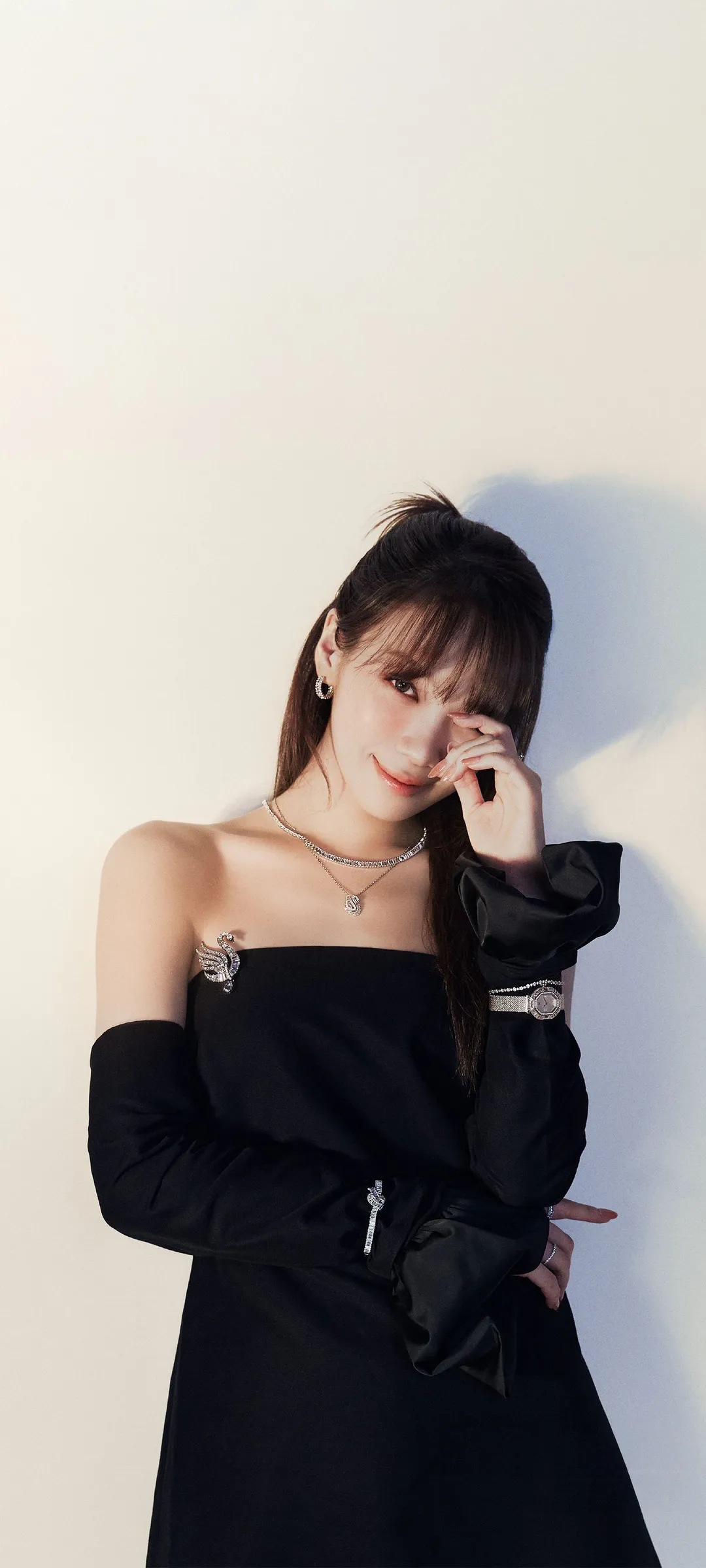 Wallpaper layar kunci hp Kim Chae-won 4K HD download — IZ*ONE, LE SSERAFIM